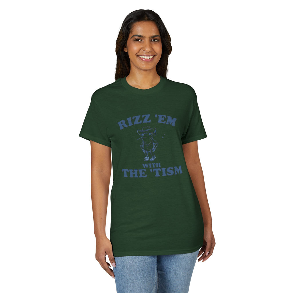 Rizz ‘em with the ‘Tism Gildan unisex T-Shirt