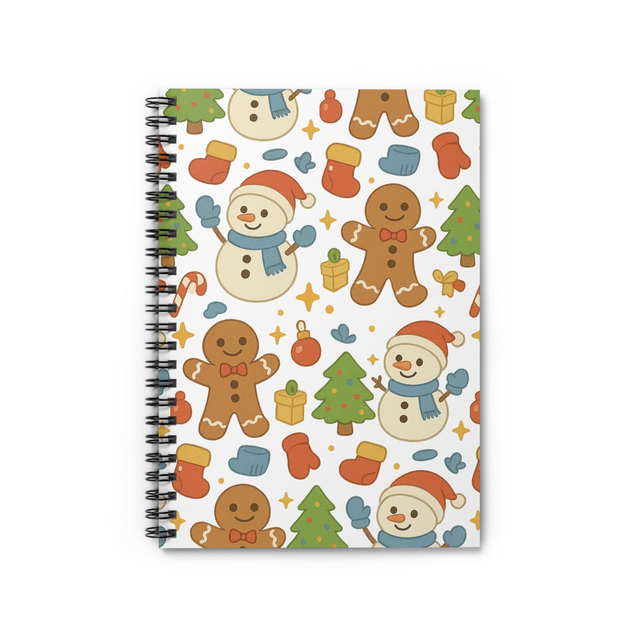 Festive Spiral Notebook