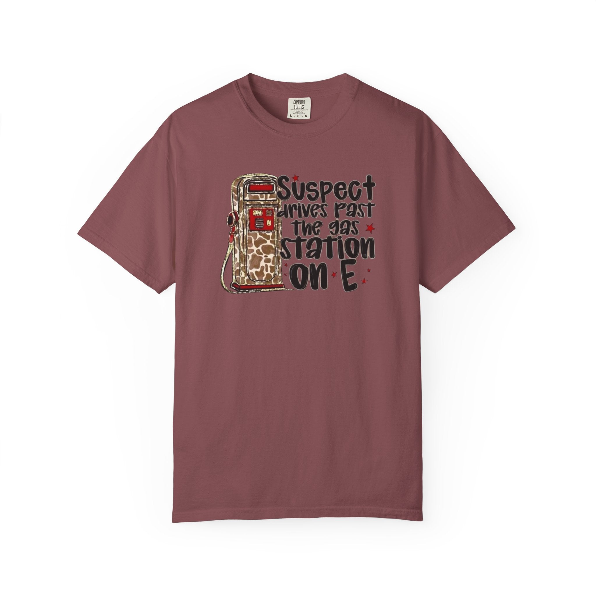 Suspect Drives on E Unisex T-Shirt