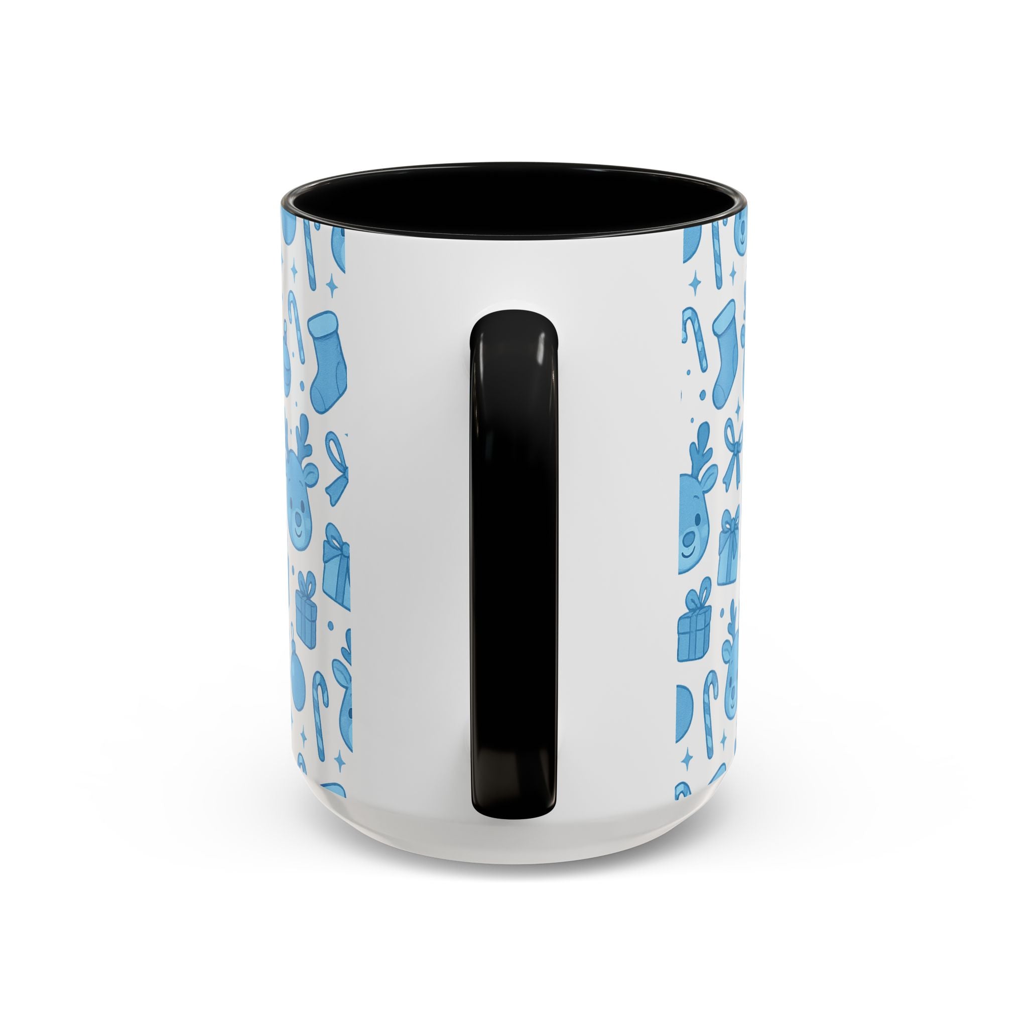 Cute Blue Christmas Mug