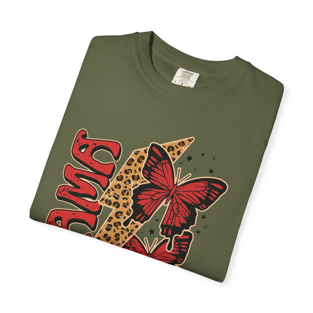 Cheetah Butterfly Mama Unisex T-Shirt