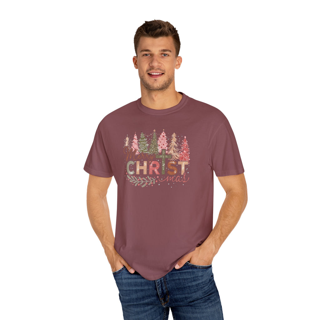 Merry Christmas Cross Unisex T-Shirt