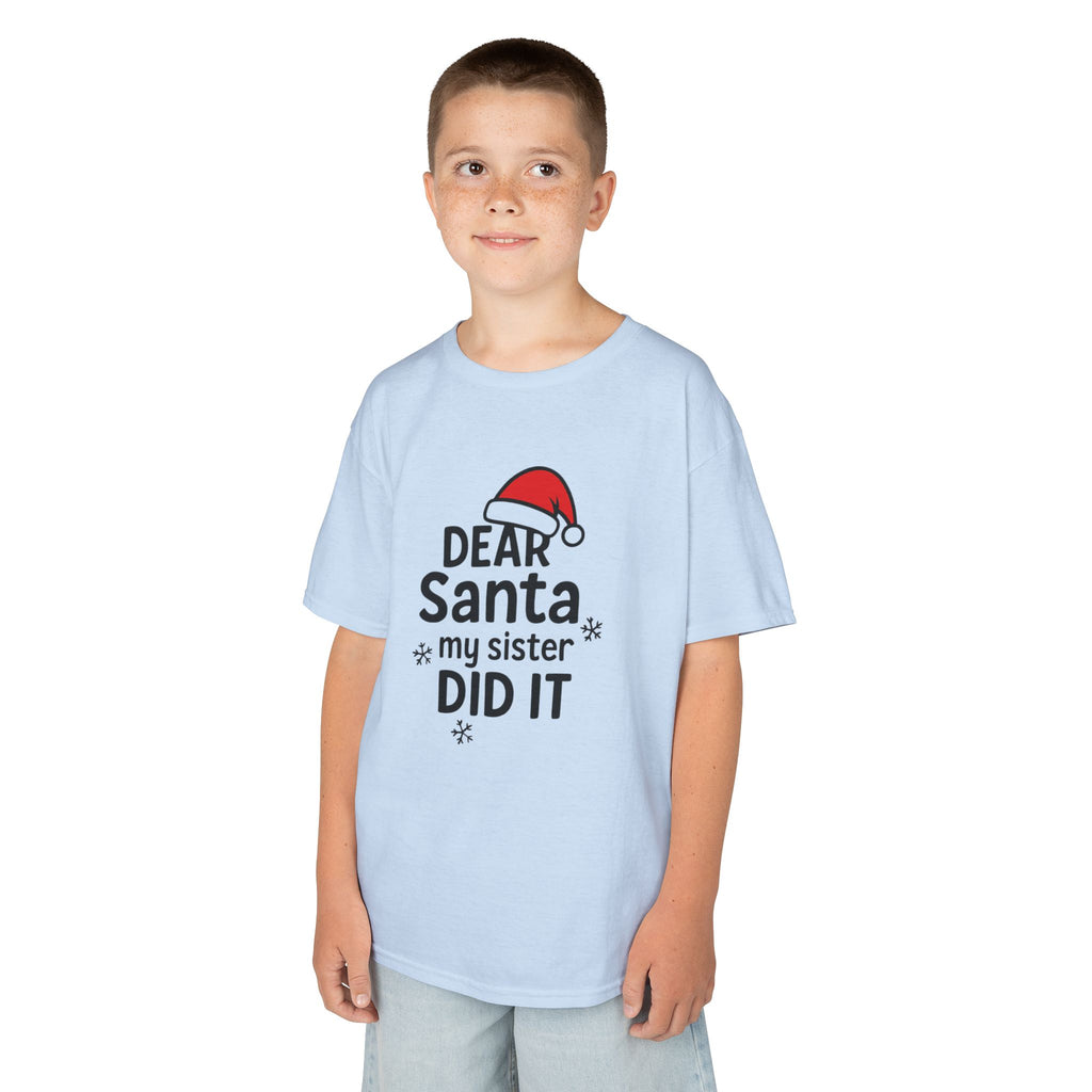 My Sister Did It Kids Tee
