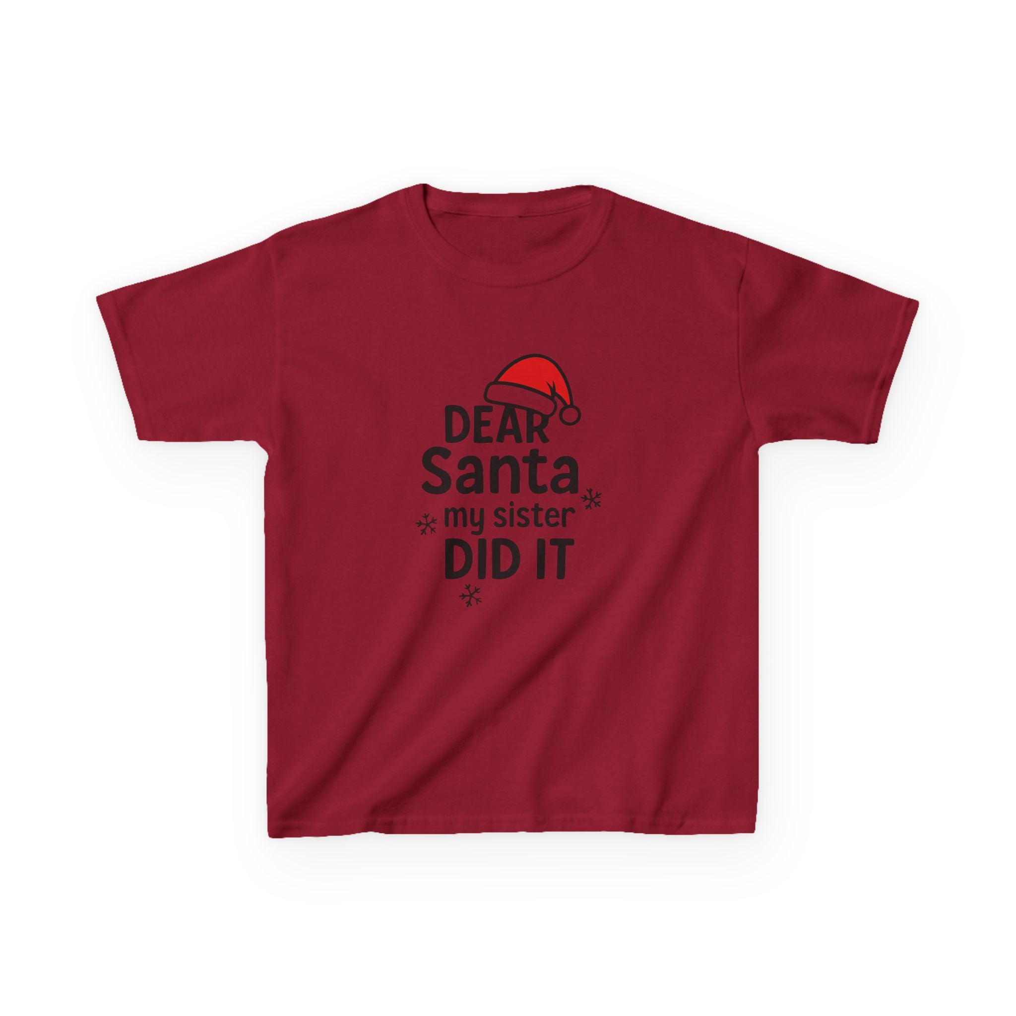 My Sister Did It Kids Tee
