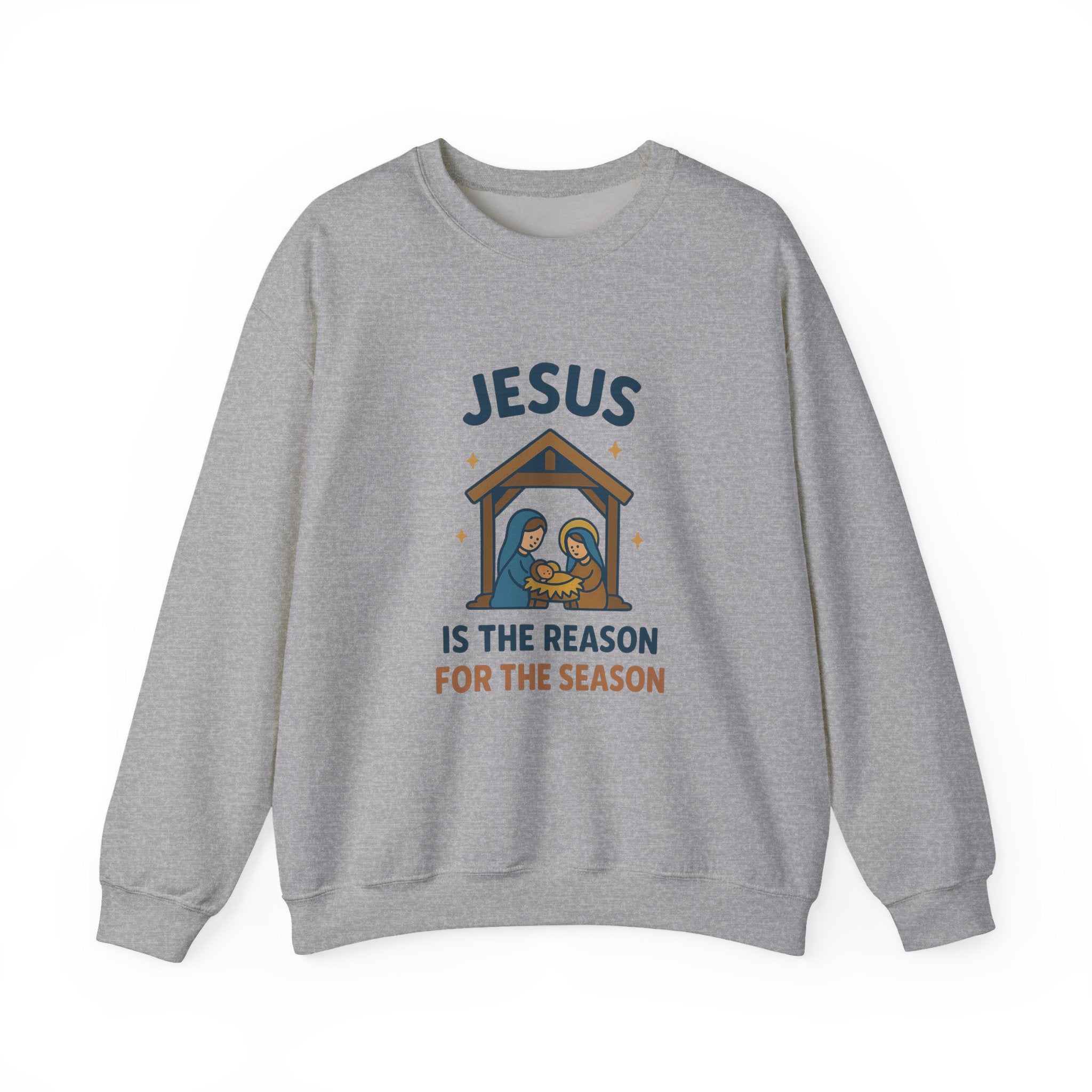 Christmas Sweatshirt - Jesus is the Reason for the Season