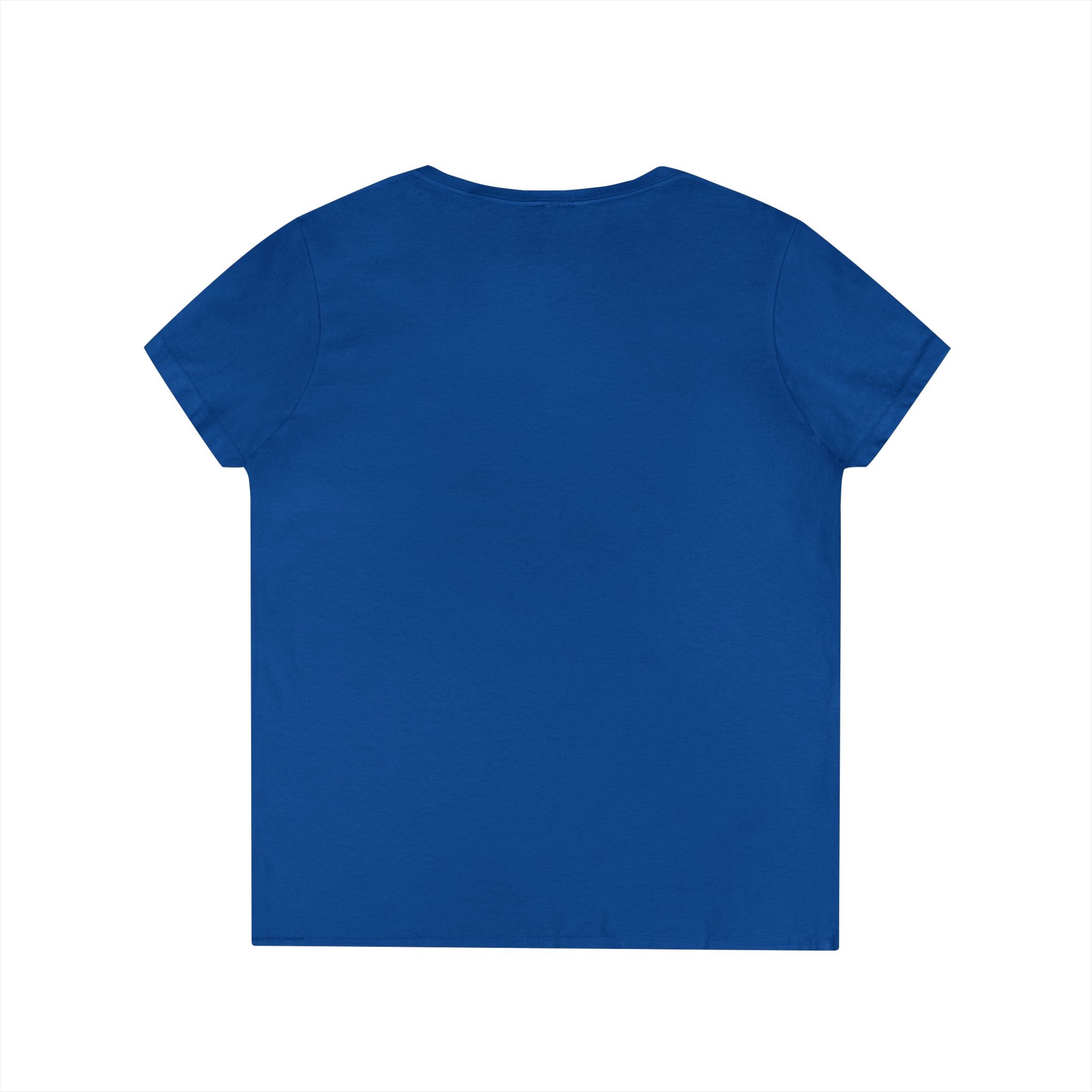 White Ribbon Support Gildan V-Neck Tee