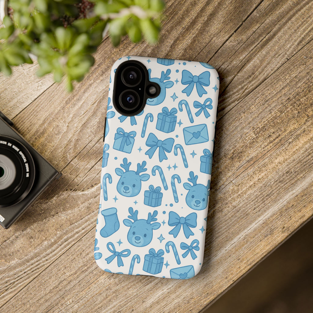Cute Blue Christmas Phone Case