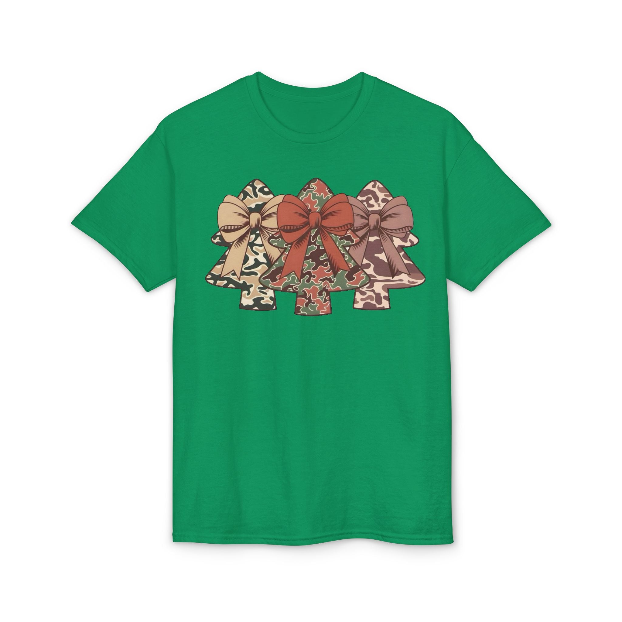 Camo Bow Trees Gildan unisex T-Shirt