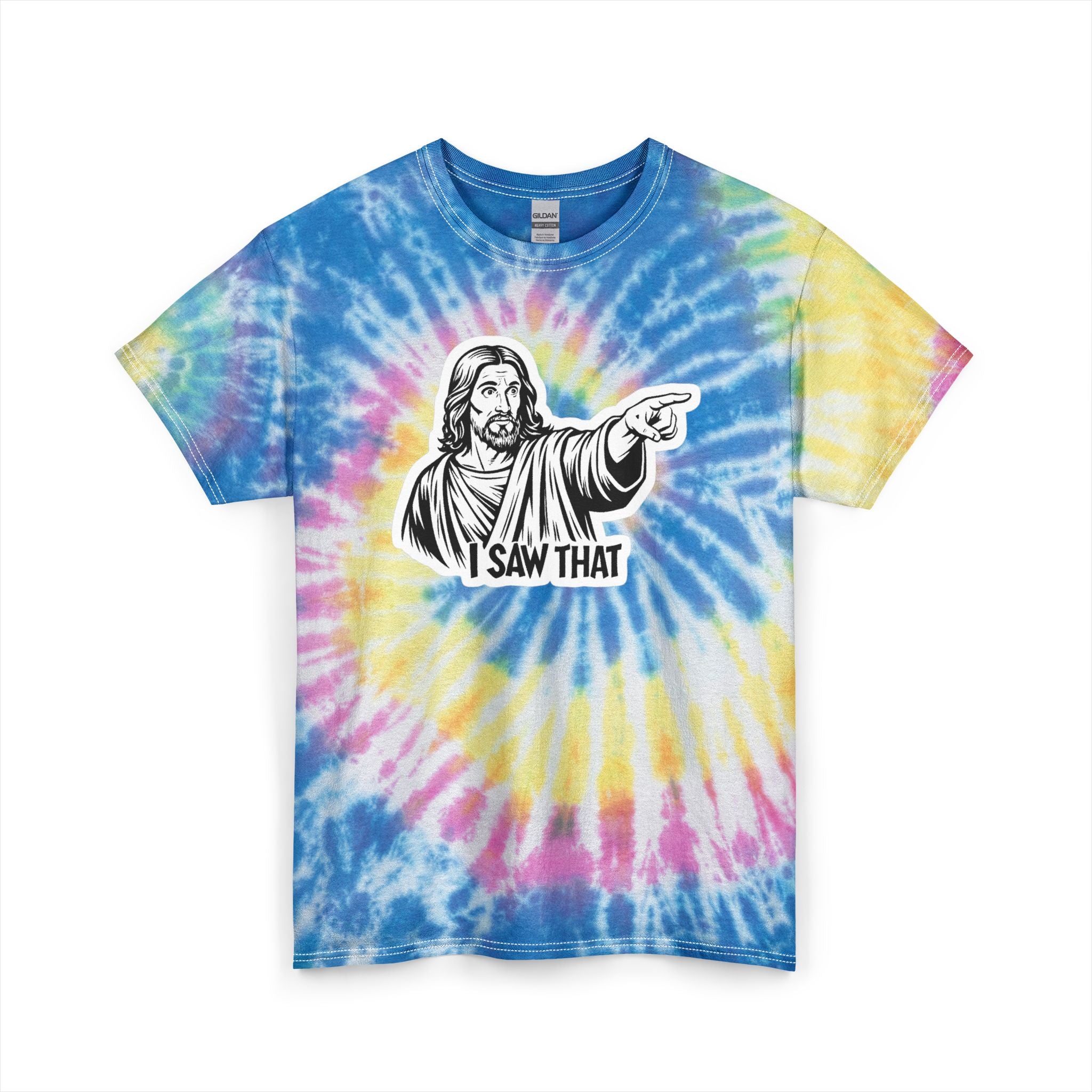 Jesus Saw That Unisex Tie-Dye T-Shirt
