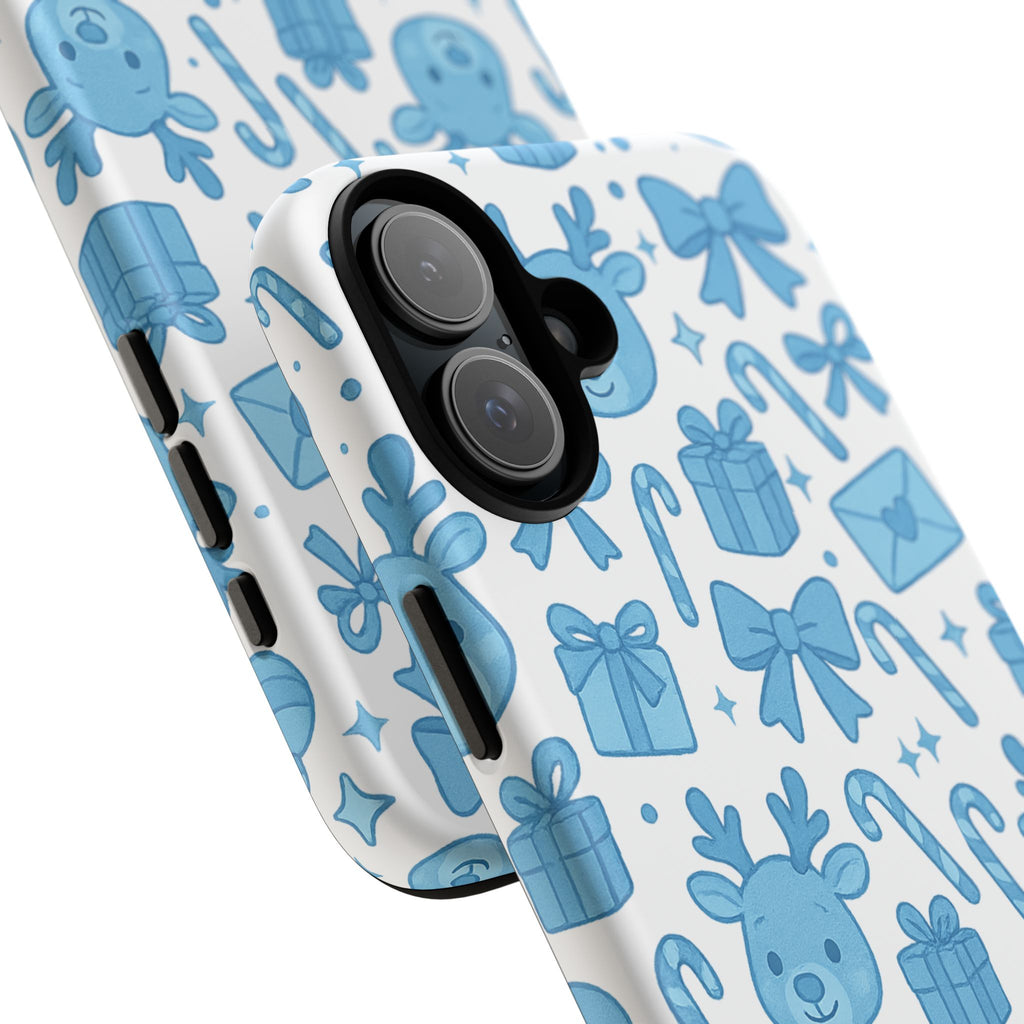 Cute Blue Christmas Phone Case