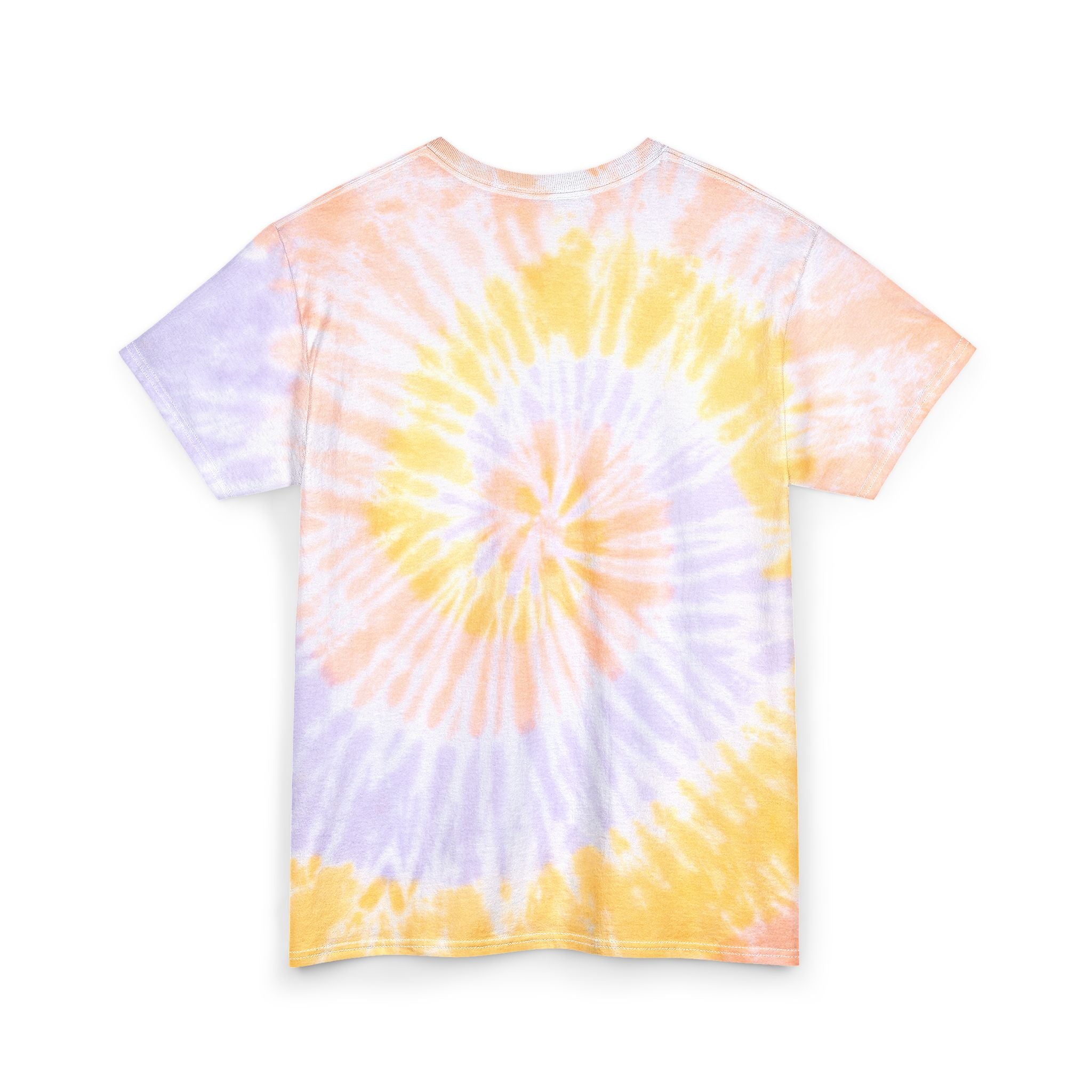 White Ribbon Warrior Tie-Dye Gildan unisex Tee