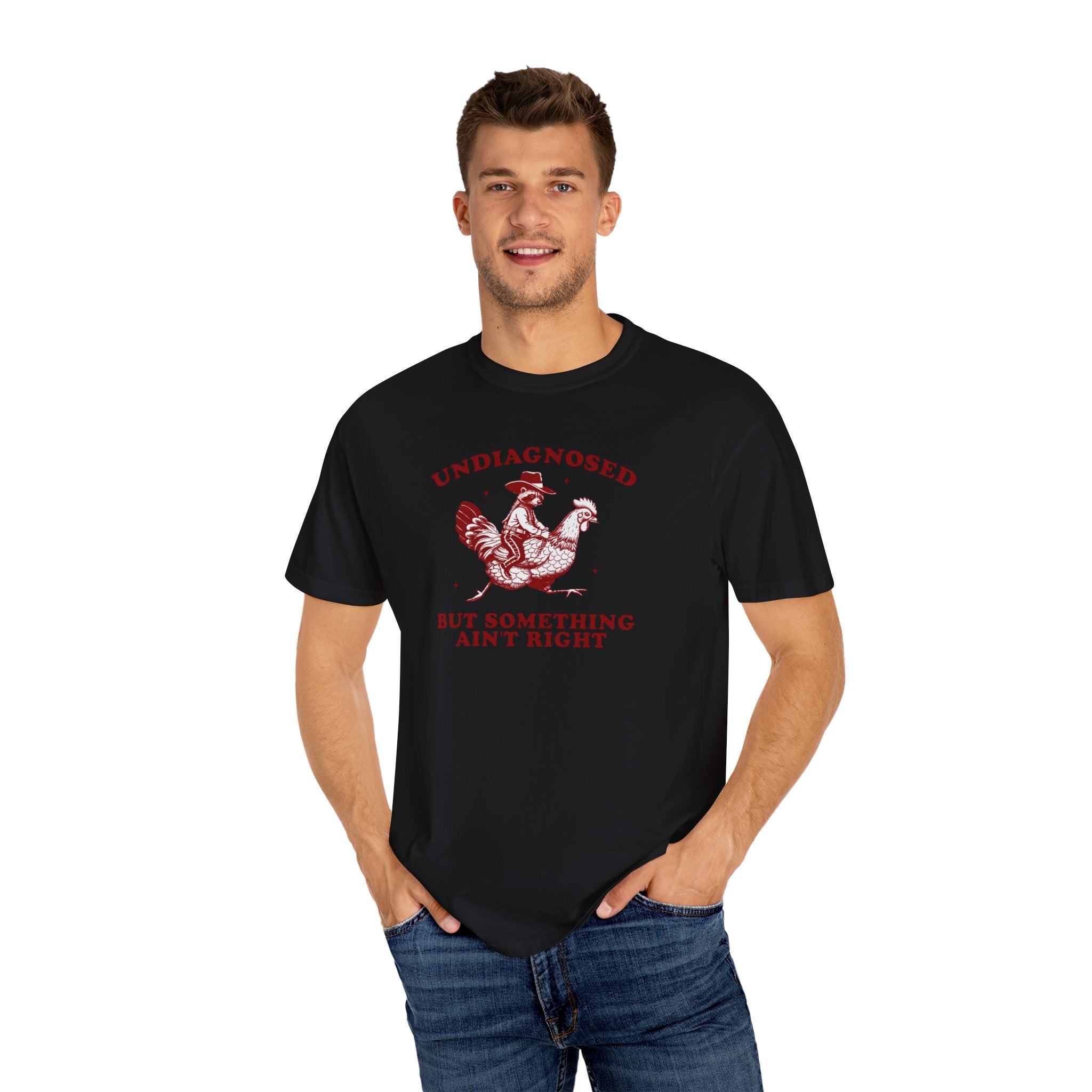 Something ain’t right Chicken Unisex T-Shirt