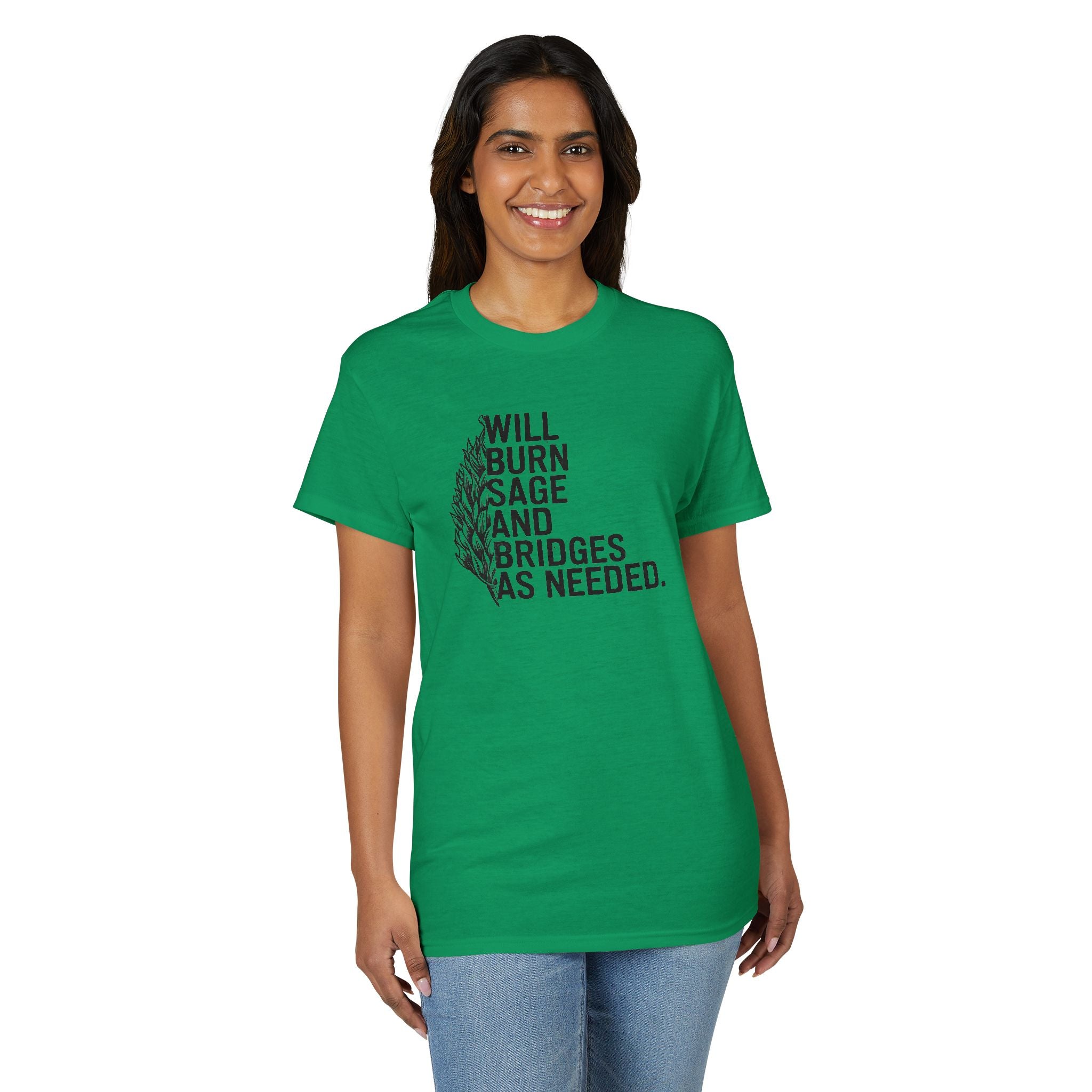 Burn Sage and Bridges Gildan unisex T-Shirt