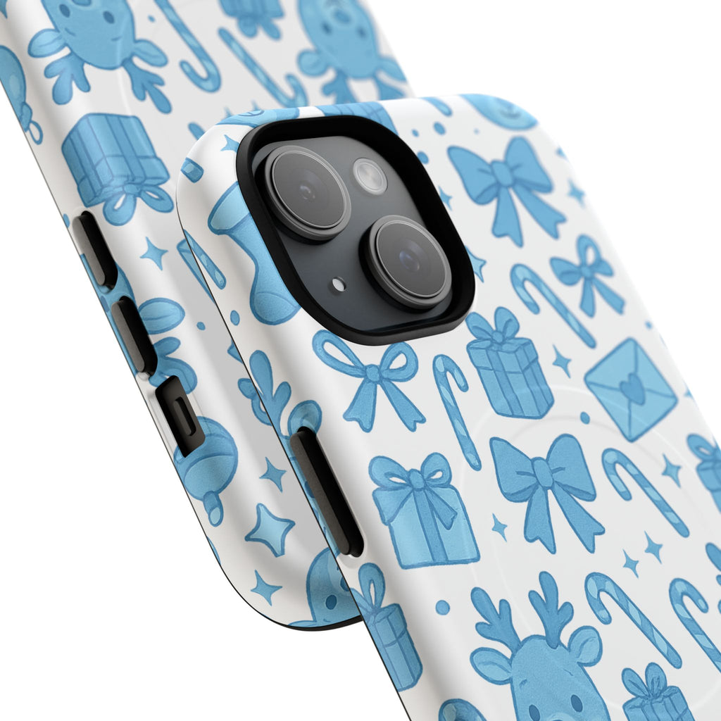 Blue Festive Phone Case - MagSafe