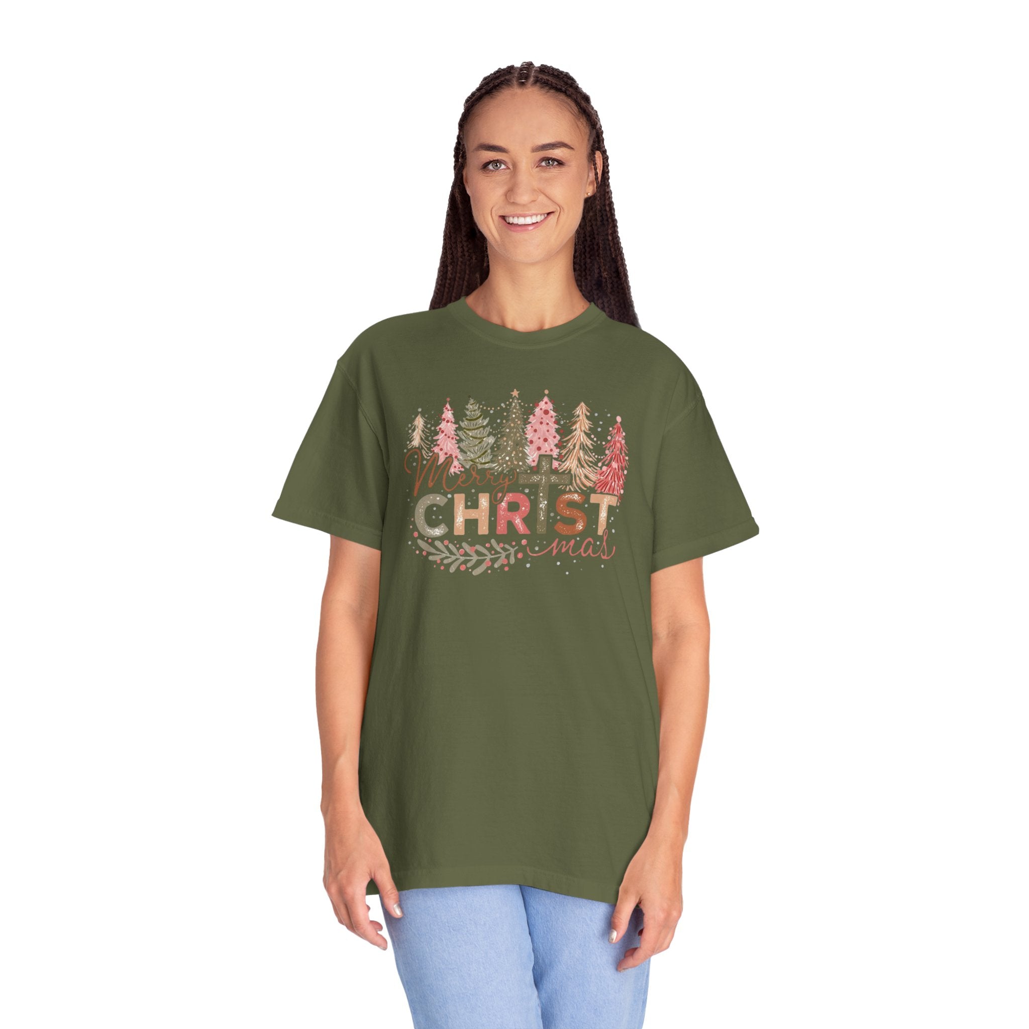 Merry Christmas Cross Unisex T-Shirt