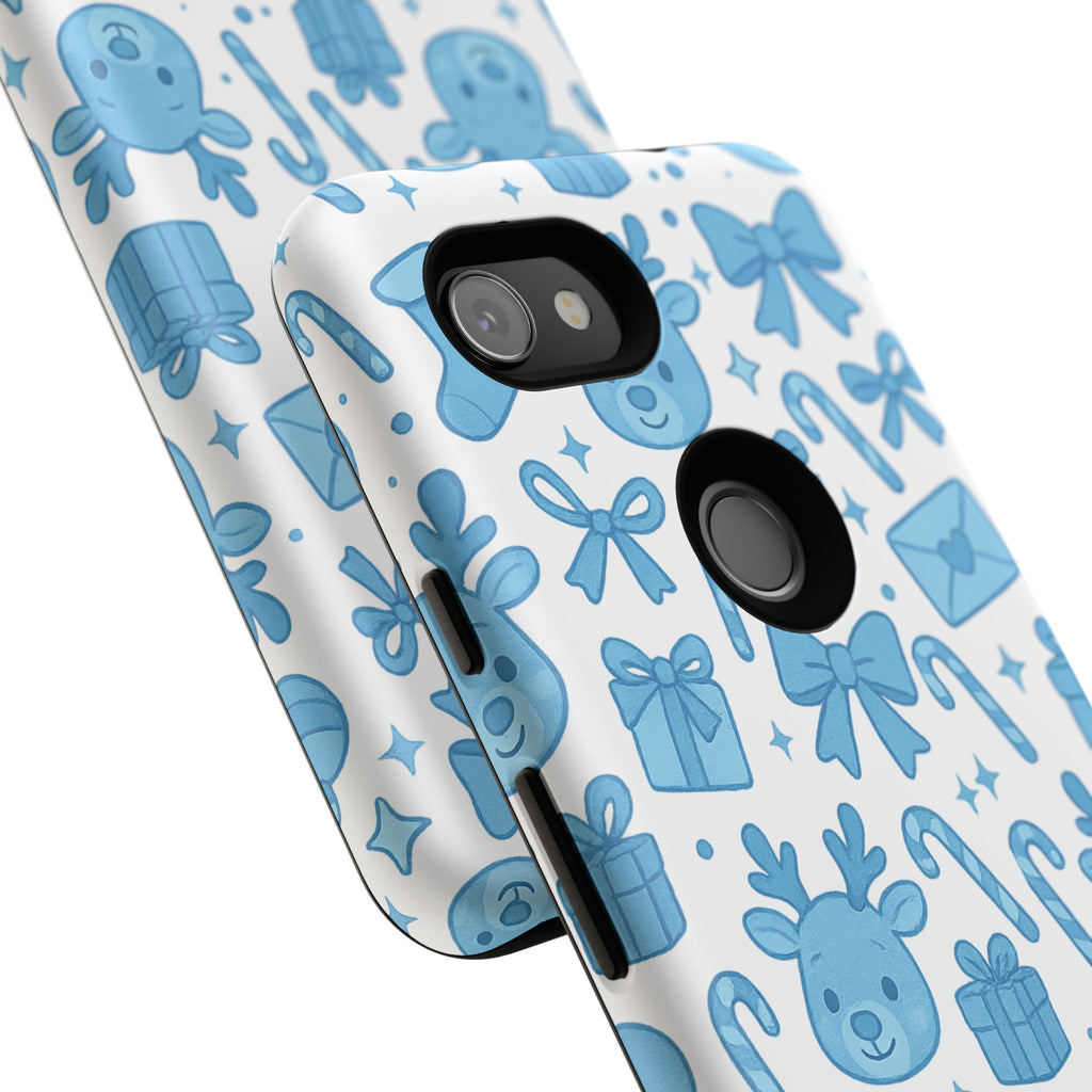Cute Blue Christmas Phone Case