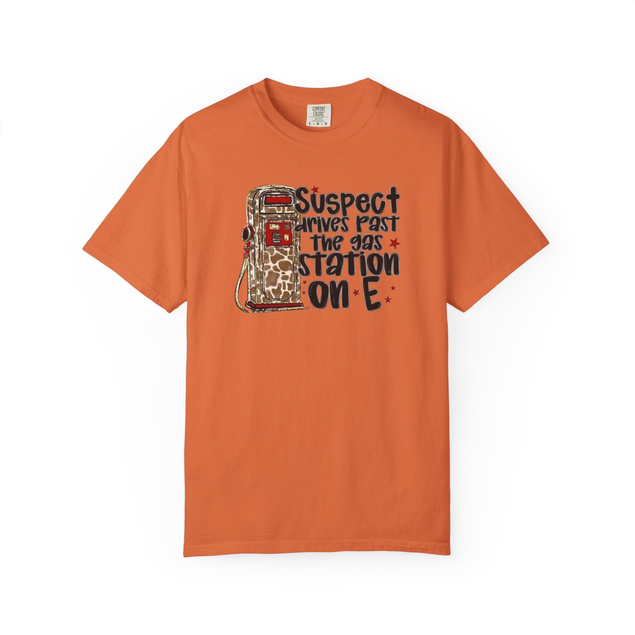 Suspect Drives on E Unisex T-Shirt