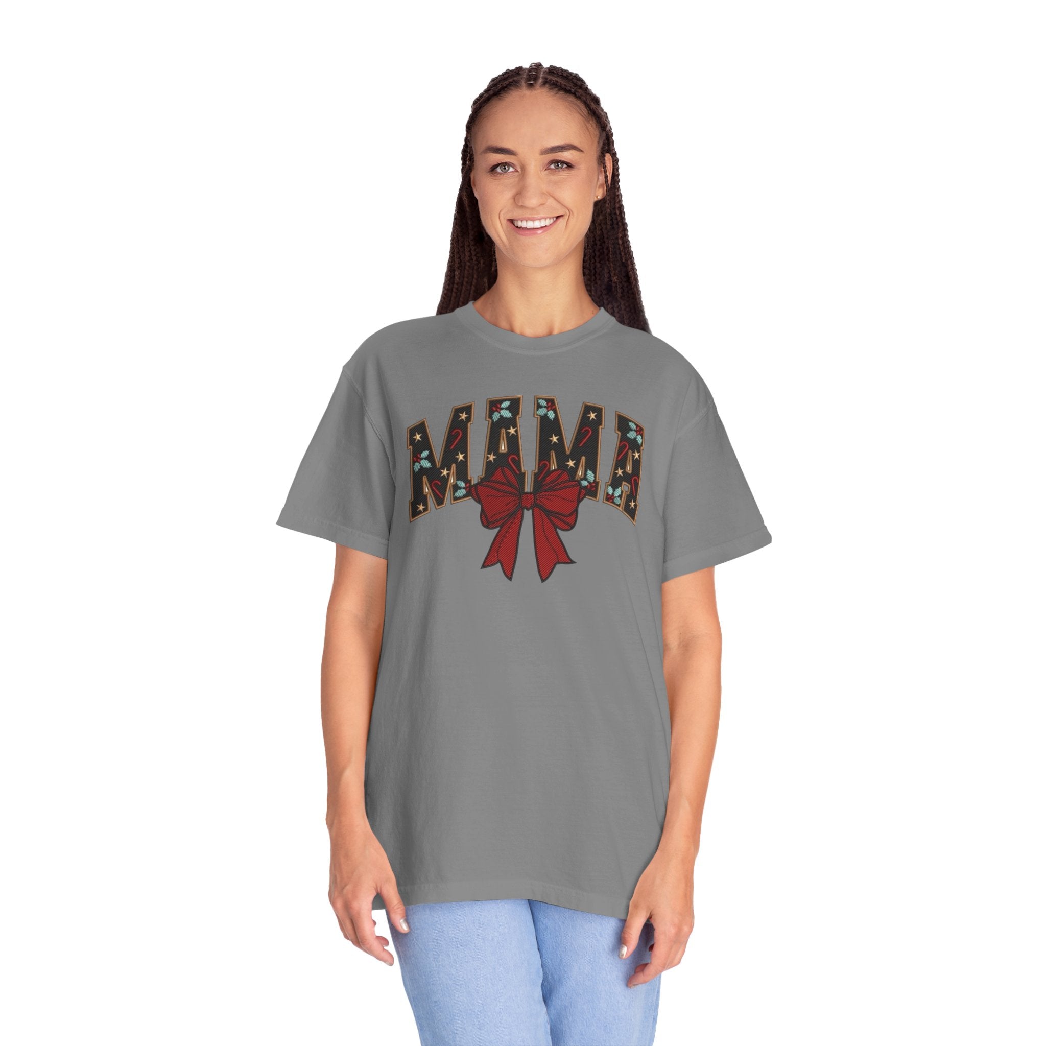 Festive Mama Bow Unisex T-Shirt