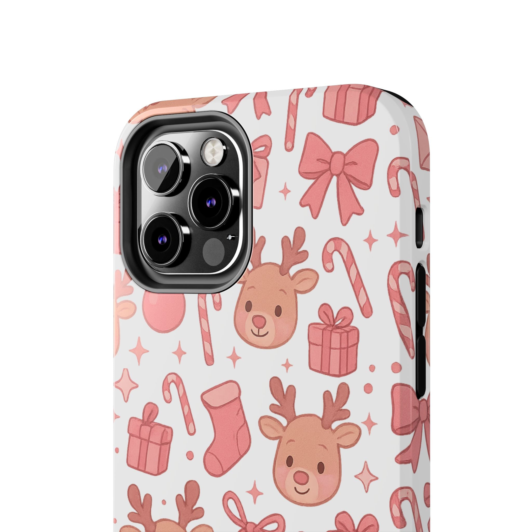 Cute Pink Christmas Phone Case