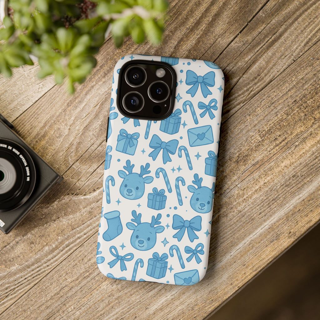 Cute Blue Christmas Phone Case