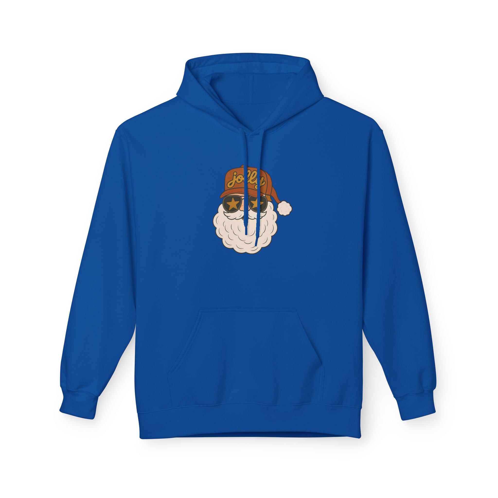 Jolly Santa Fleece Hoodie