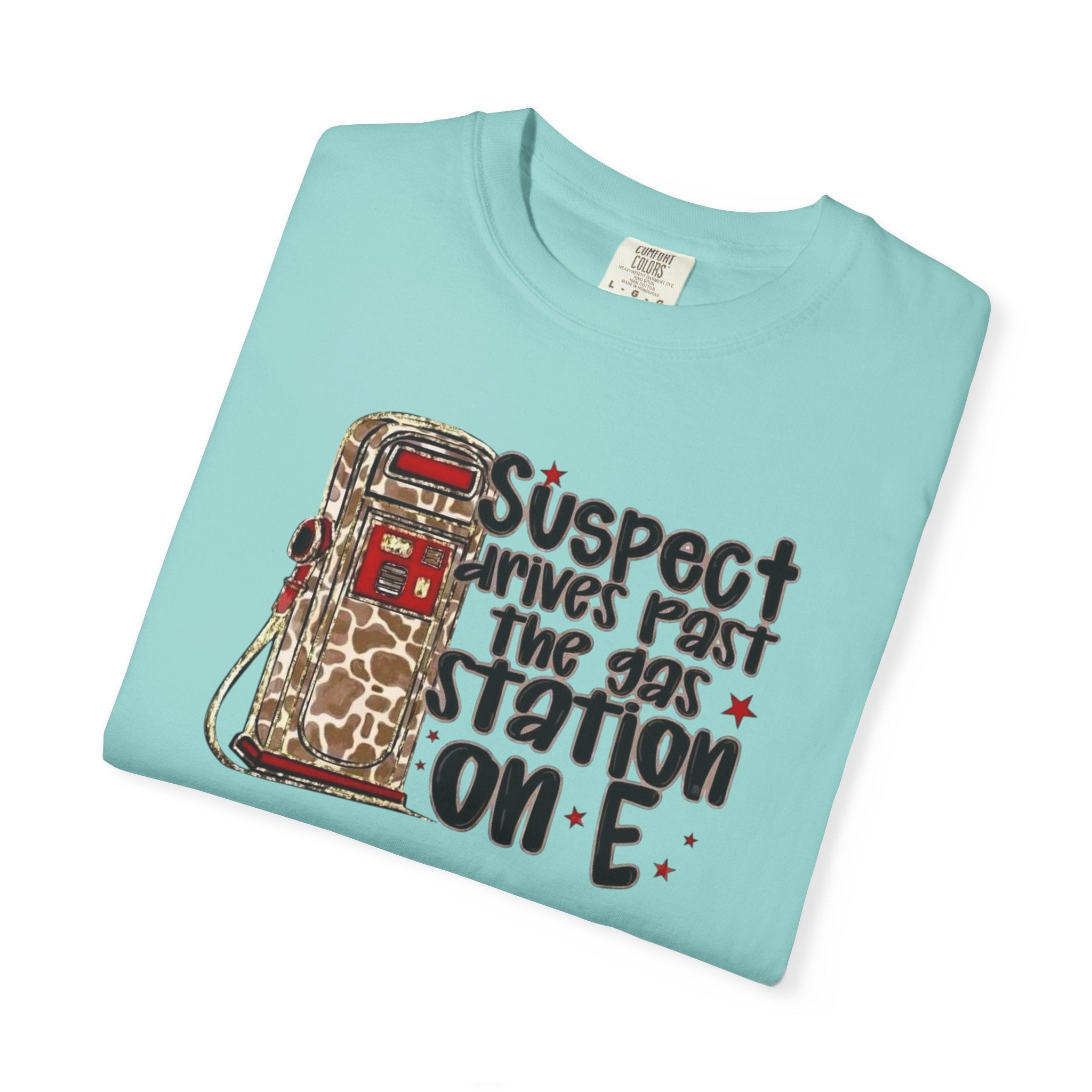 Suspect Drives on E Unisex T-Shirt