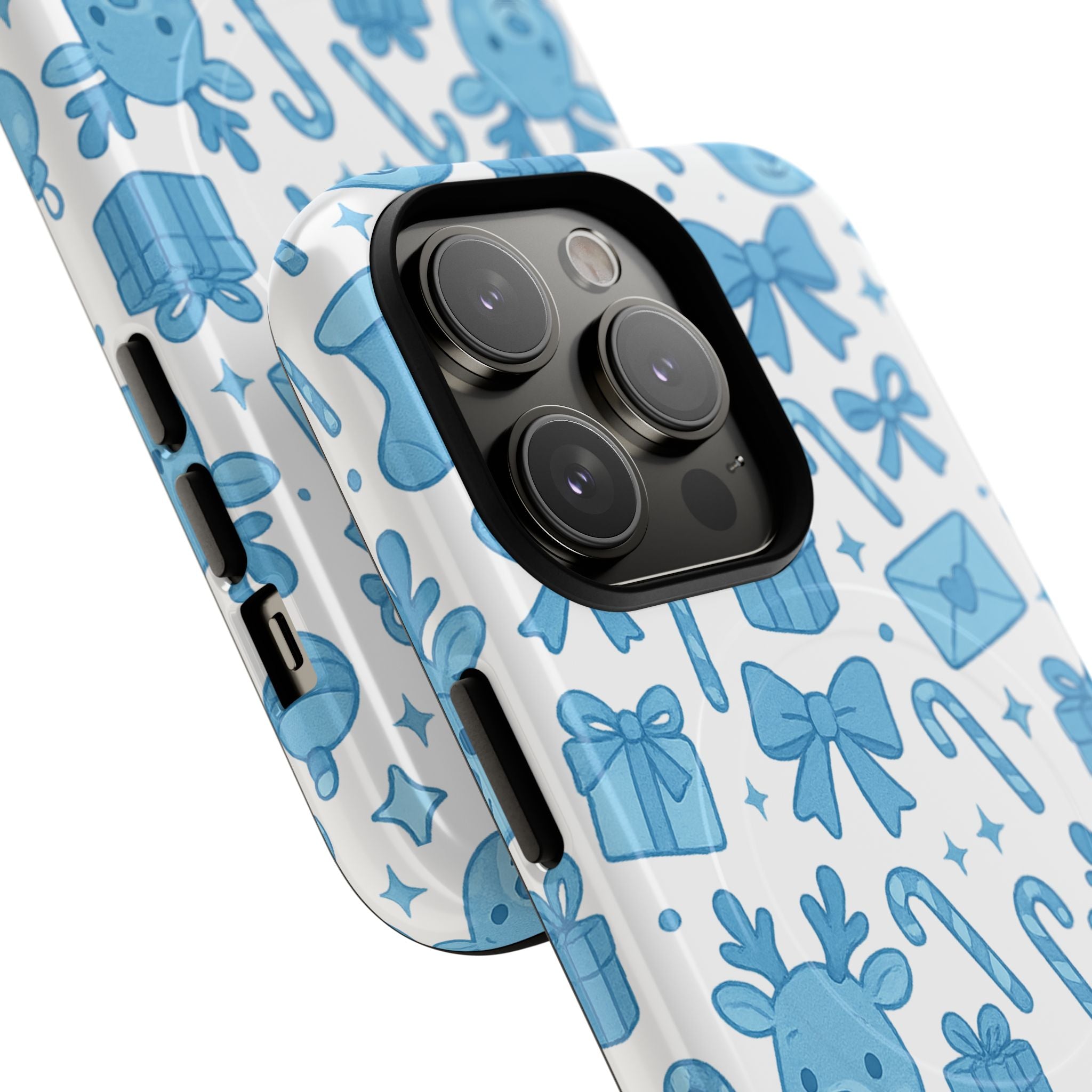 Blue Festive Phone Case - MagSafe