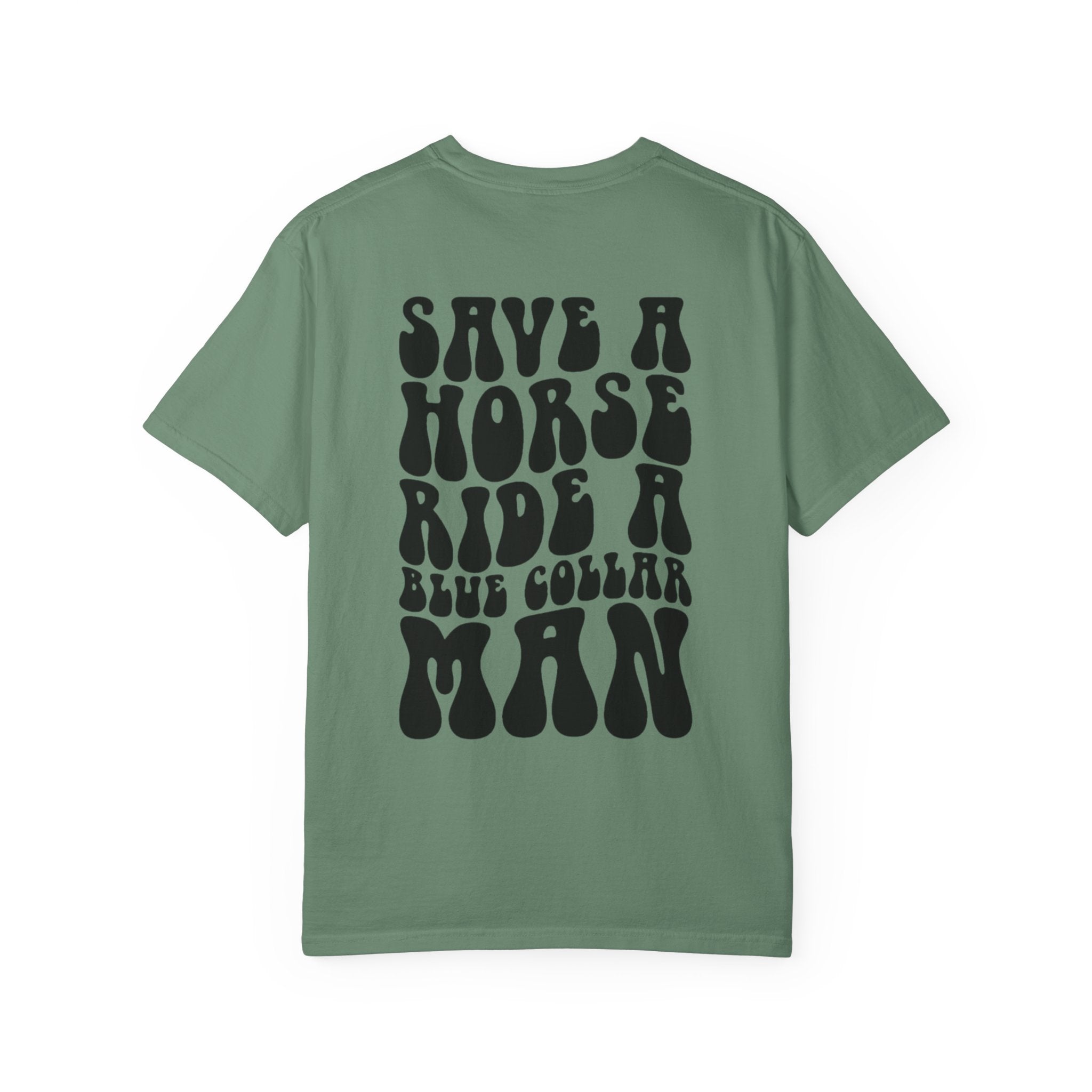 Save a Horse, Blue Collar Man Unisex T-Shirt