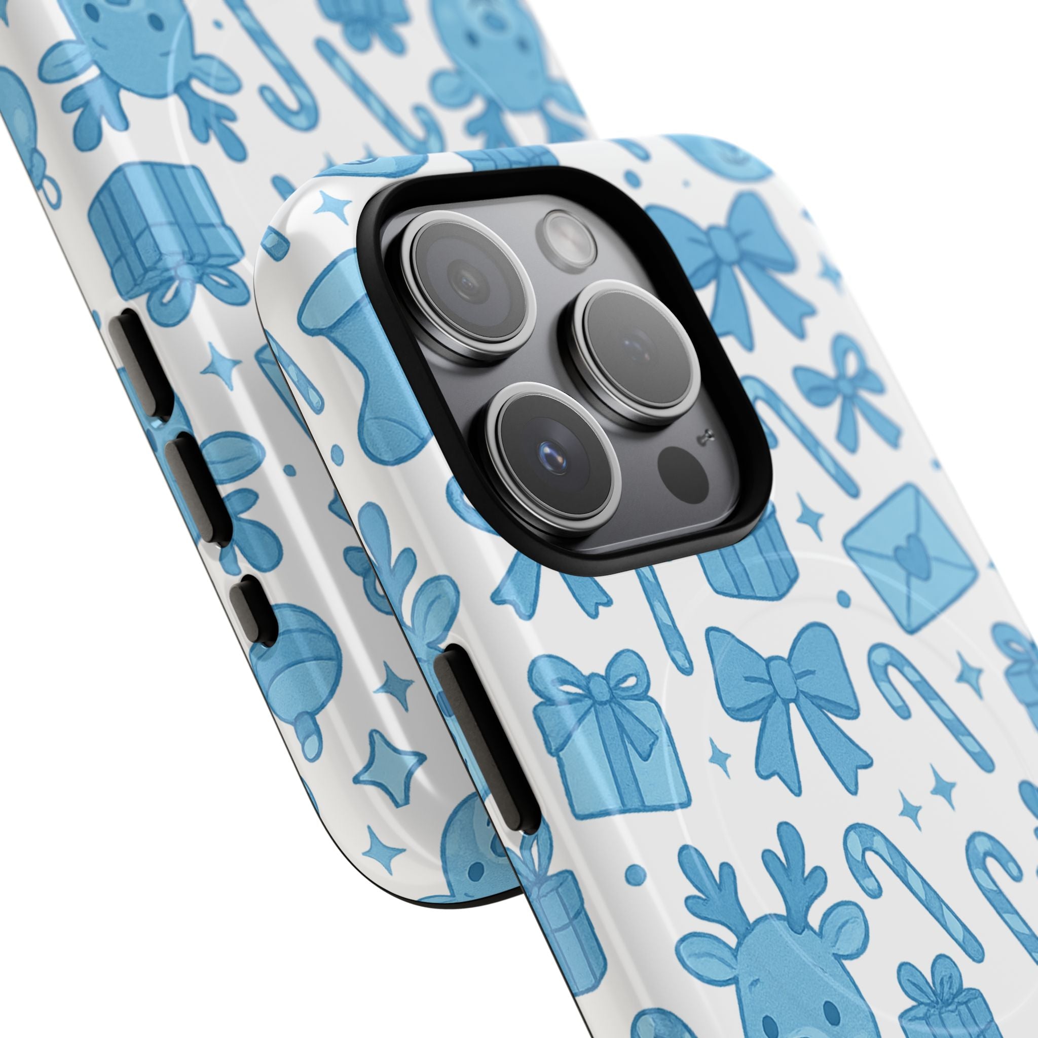 Blue Festive Phone Case - MagSafe