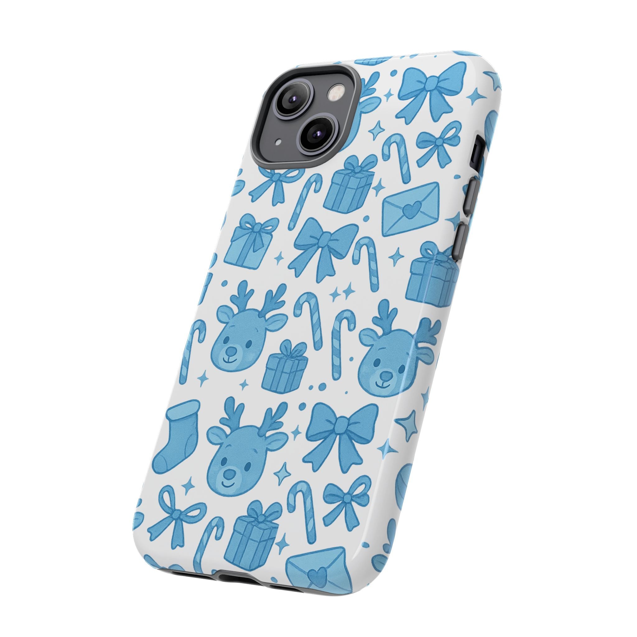 Cute Blue Christmas Phone Case