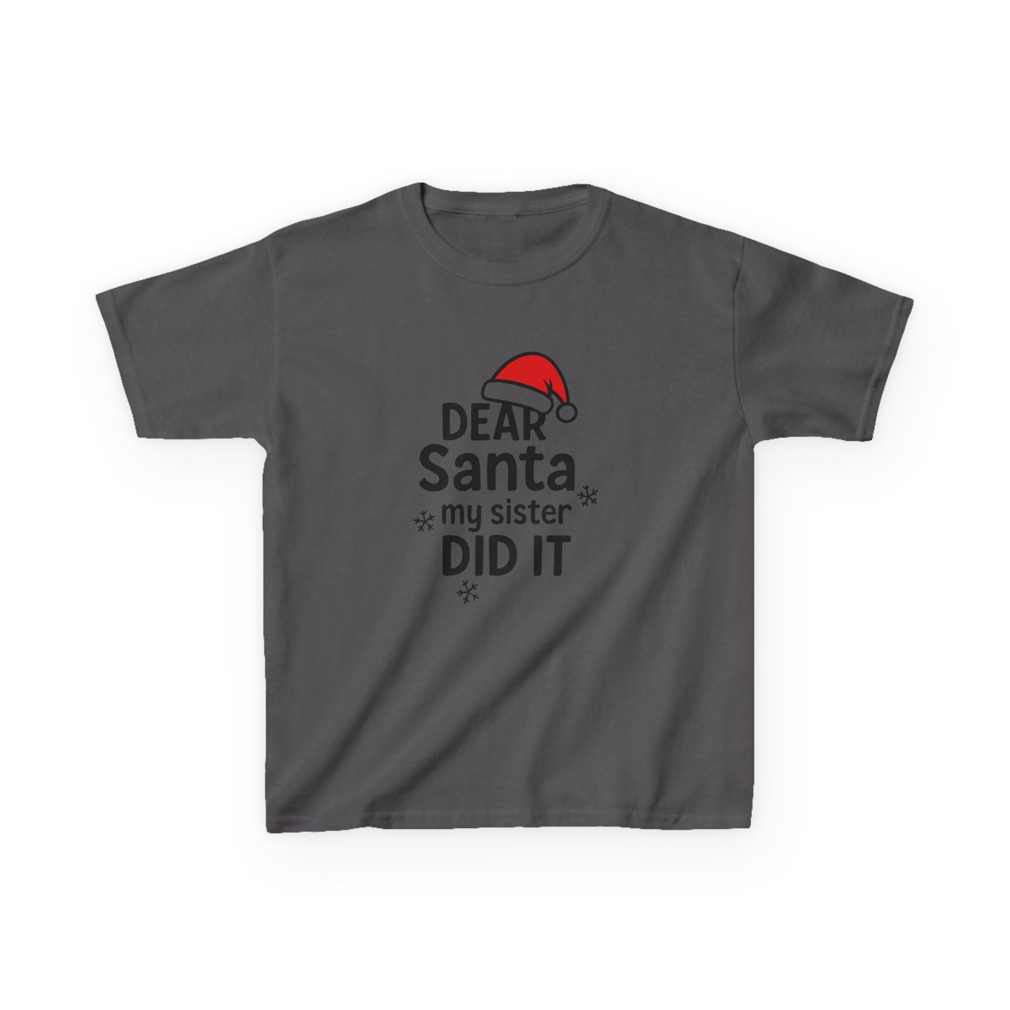 My Sister Did It Kids Tee