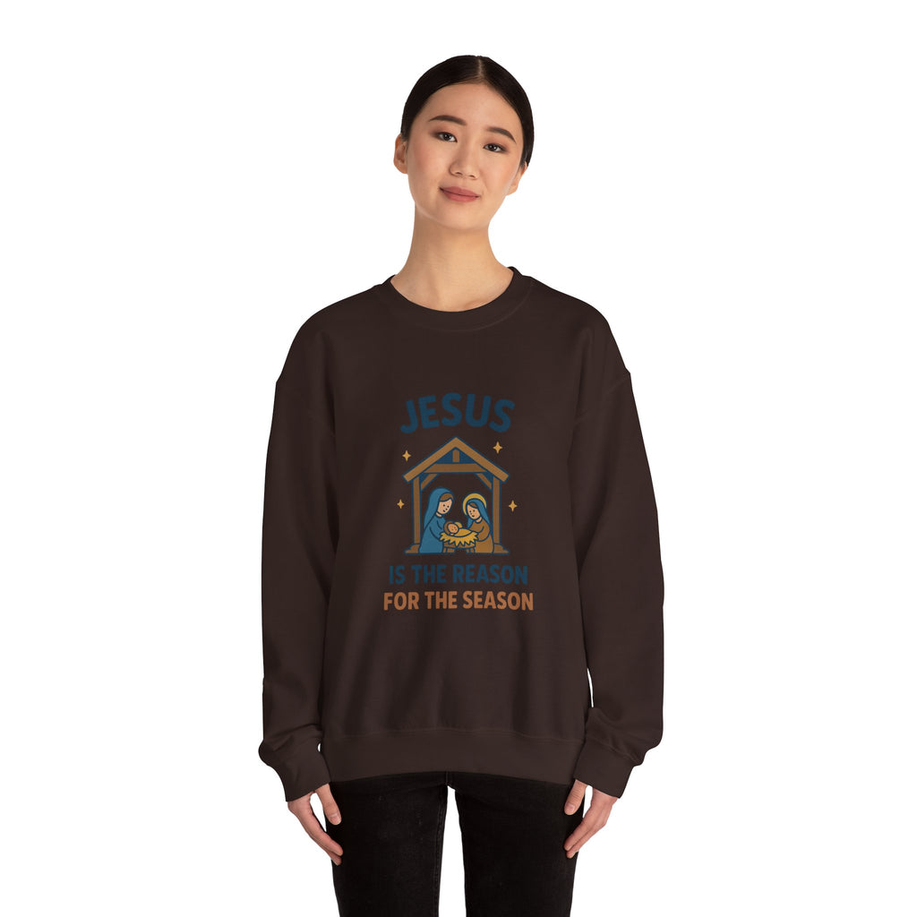 Christmas Sweatshirt - Jesus is the Reason for the Season