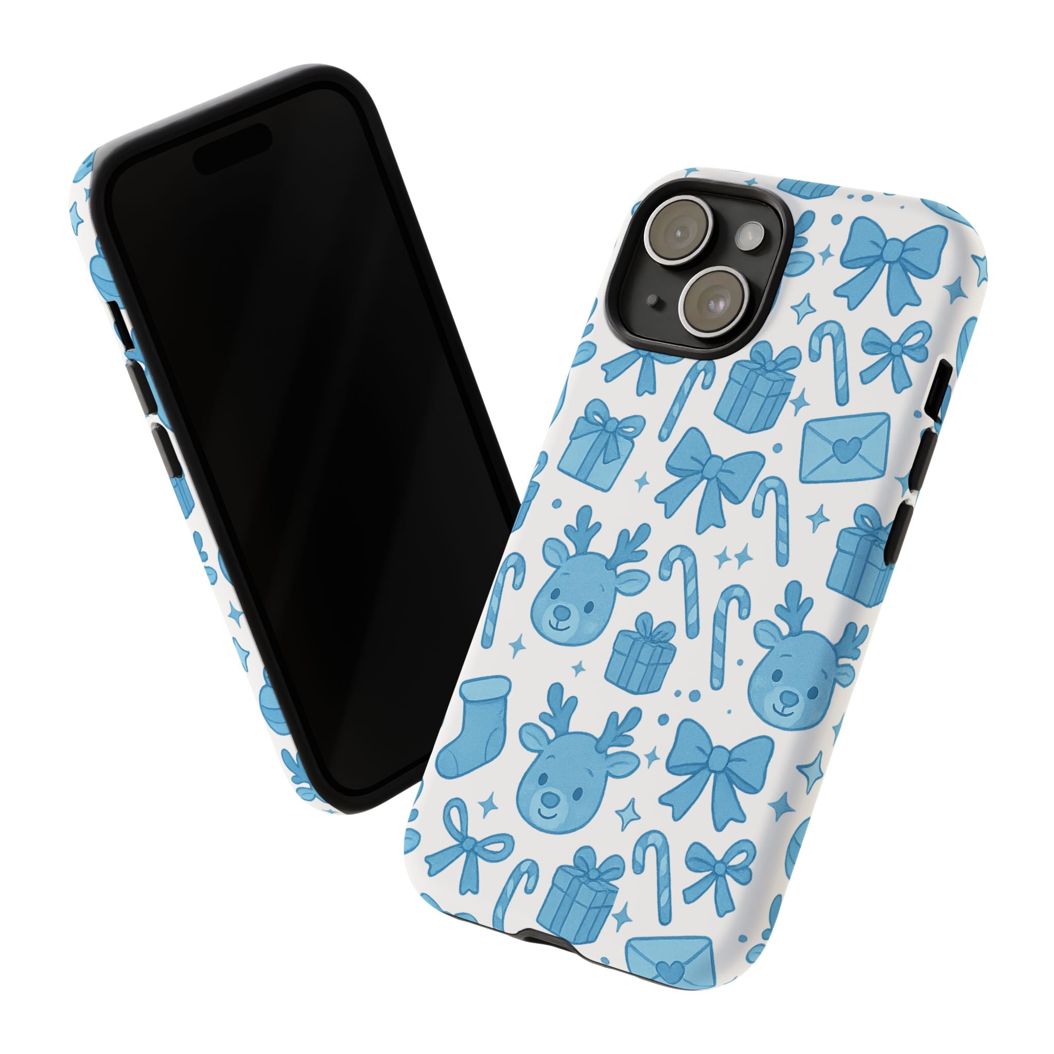 Cute Blue Christmas Phone Case