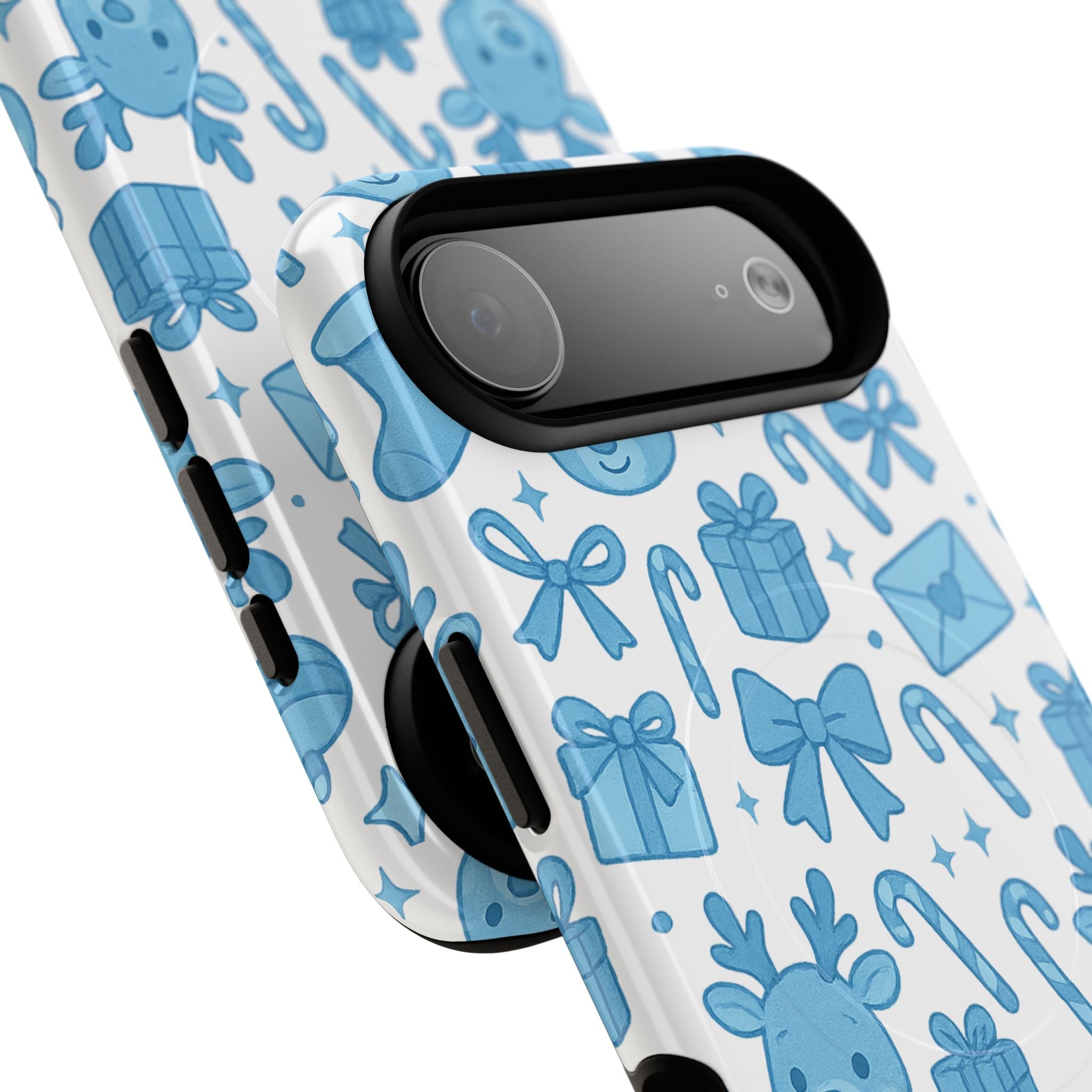 Blue Festive Phone Case - MagSafe