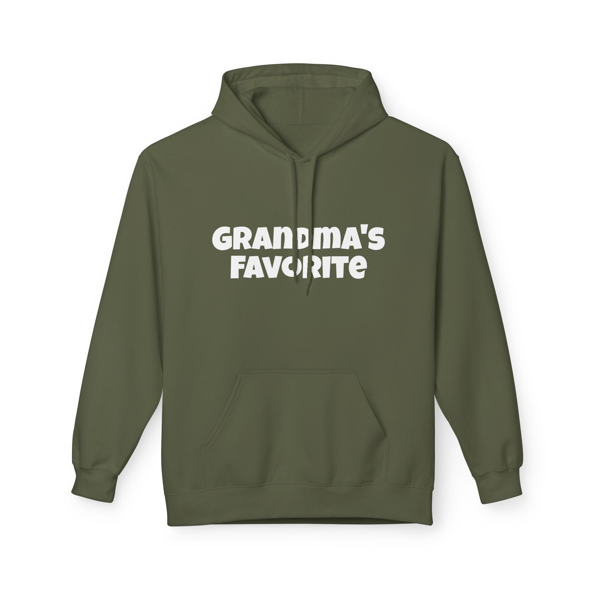 Grandma's Favorite Fleece Hoodie