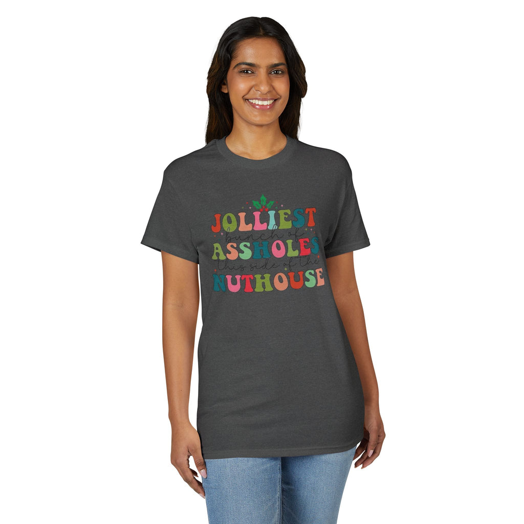 Jolliest Nuthouse Gildan unisex T-Shirt