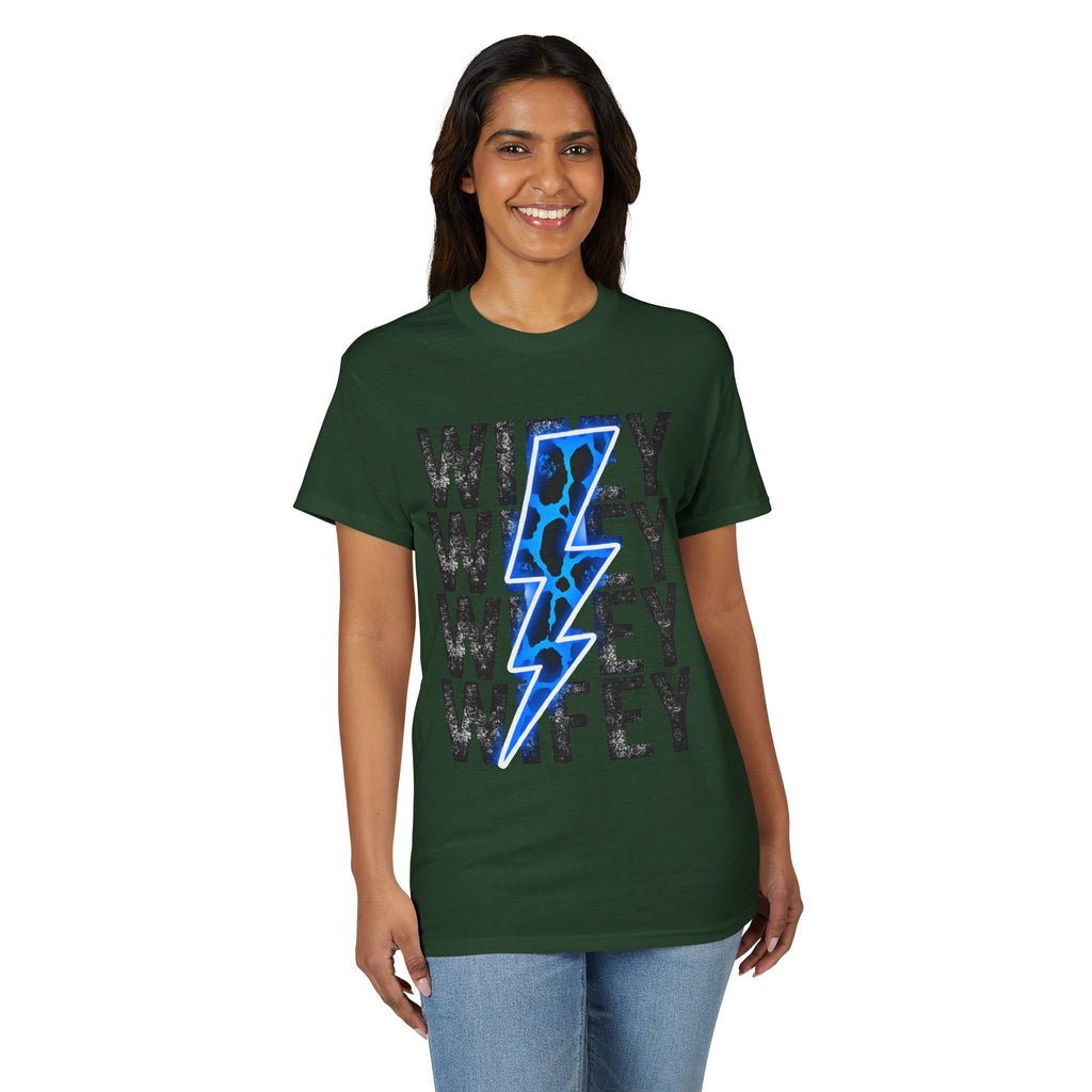 Blue Wifey Gildan unisex T-Shirt