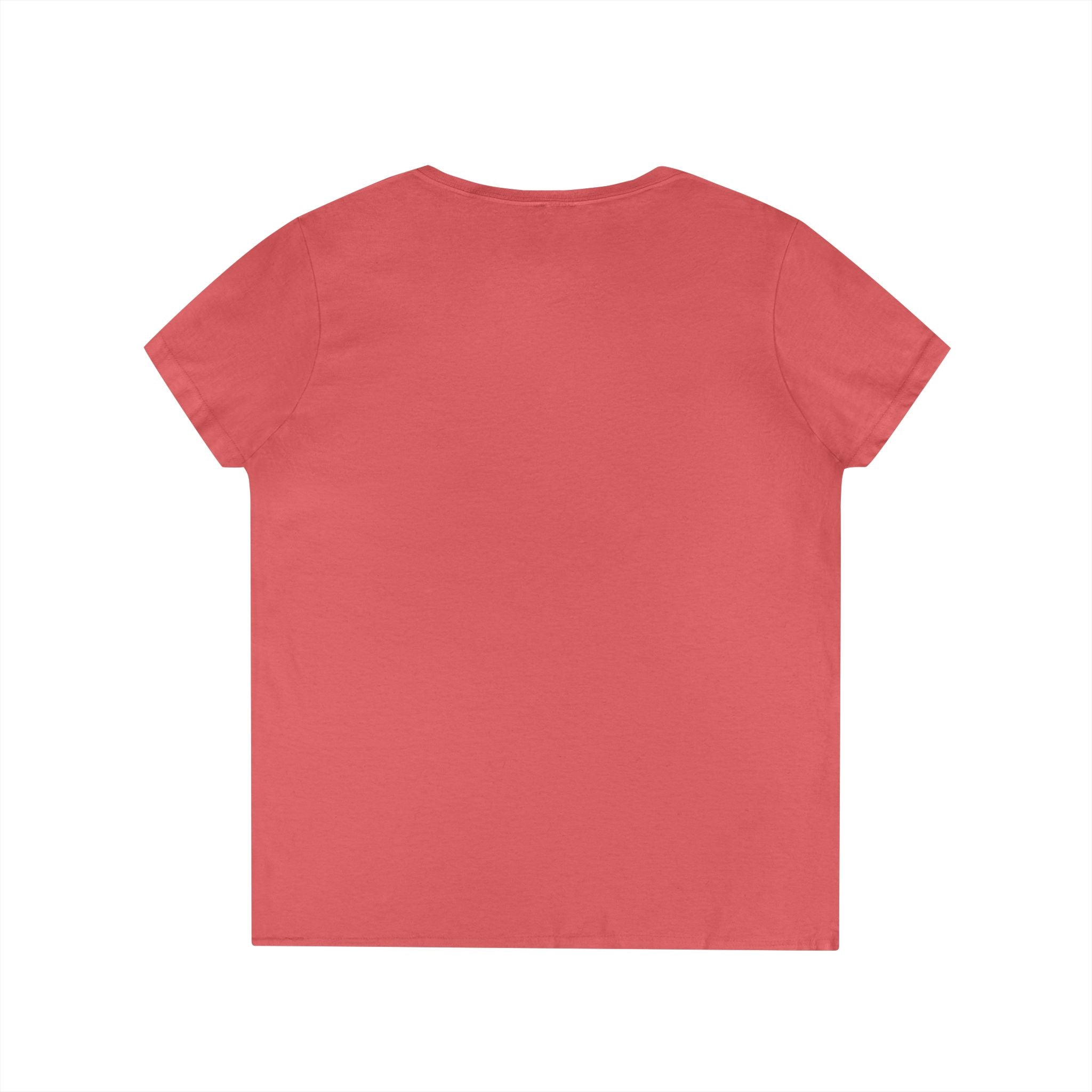 White Ribbon Warrior Gildan V-Neck Tee