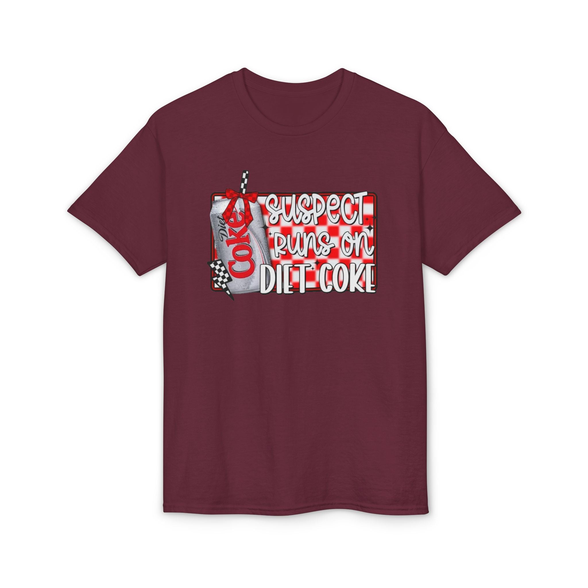 Suspects Runs on Diet Coke Gildan unisex T-Shirt