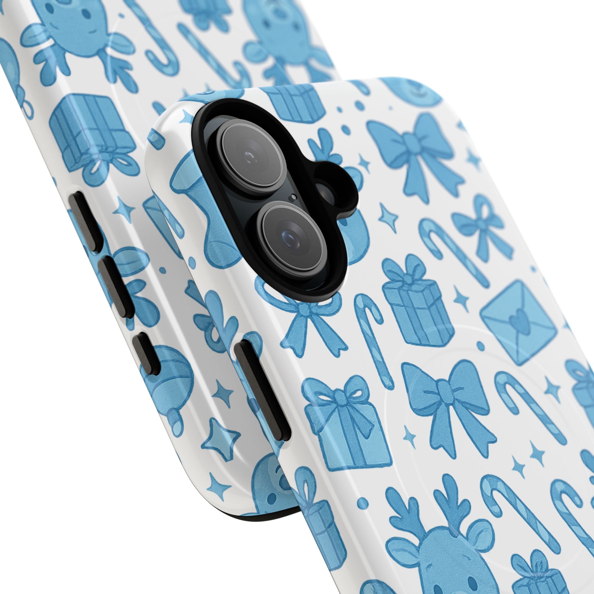 Blue Festive Phone Case - MagSafe
