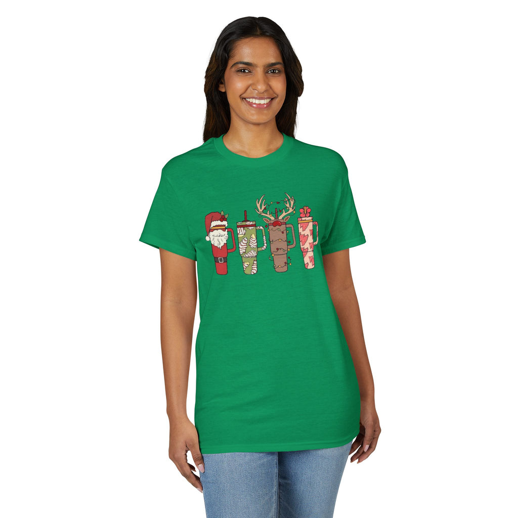 Christmas Cups Gildan unisex T-Shirt