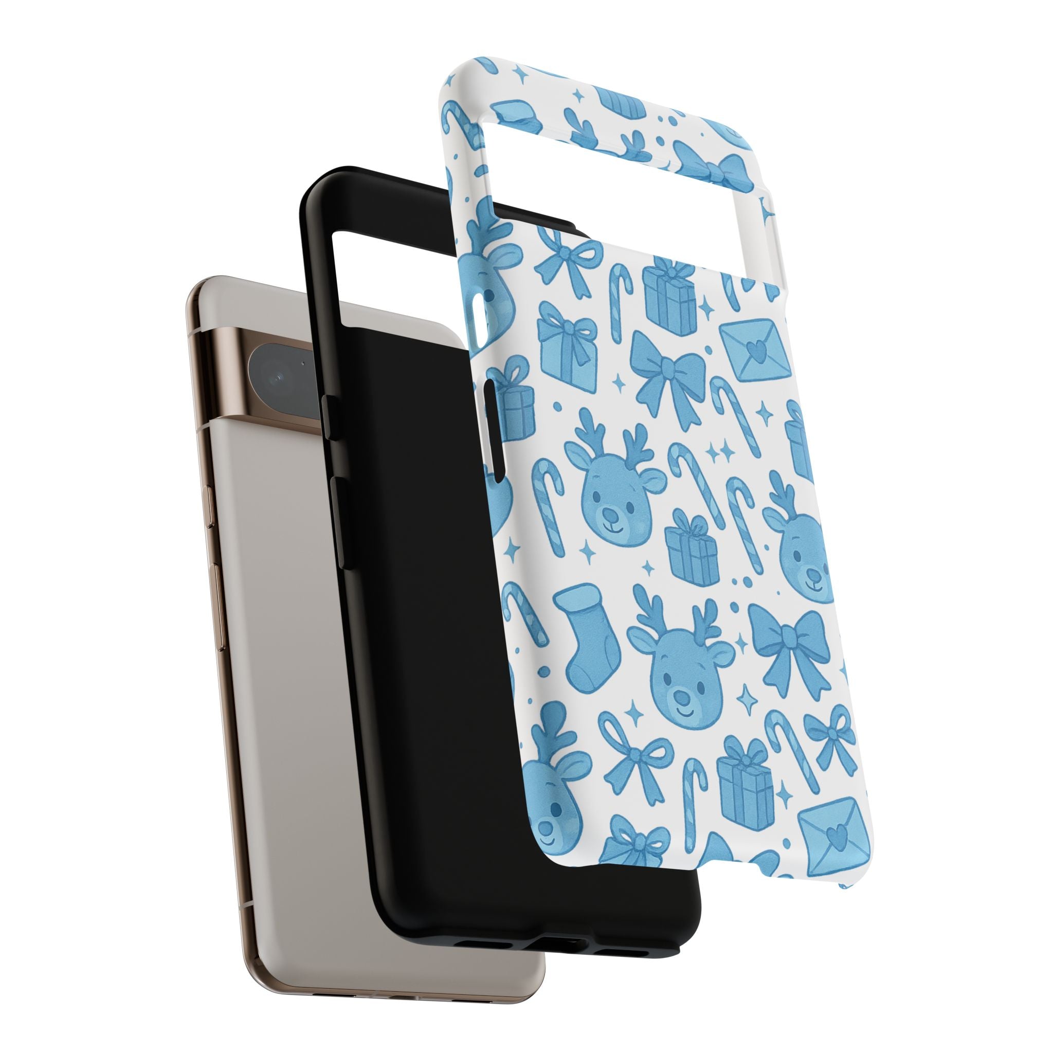 Cute Blue Christmas Phone Case