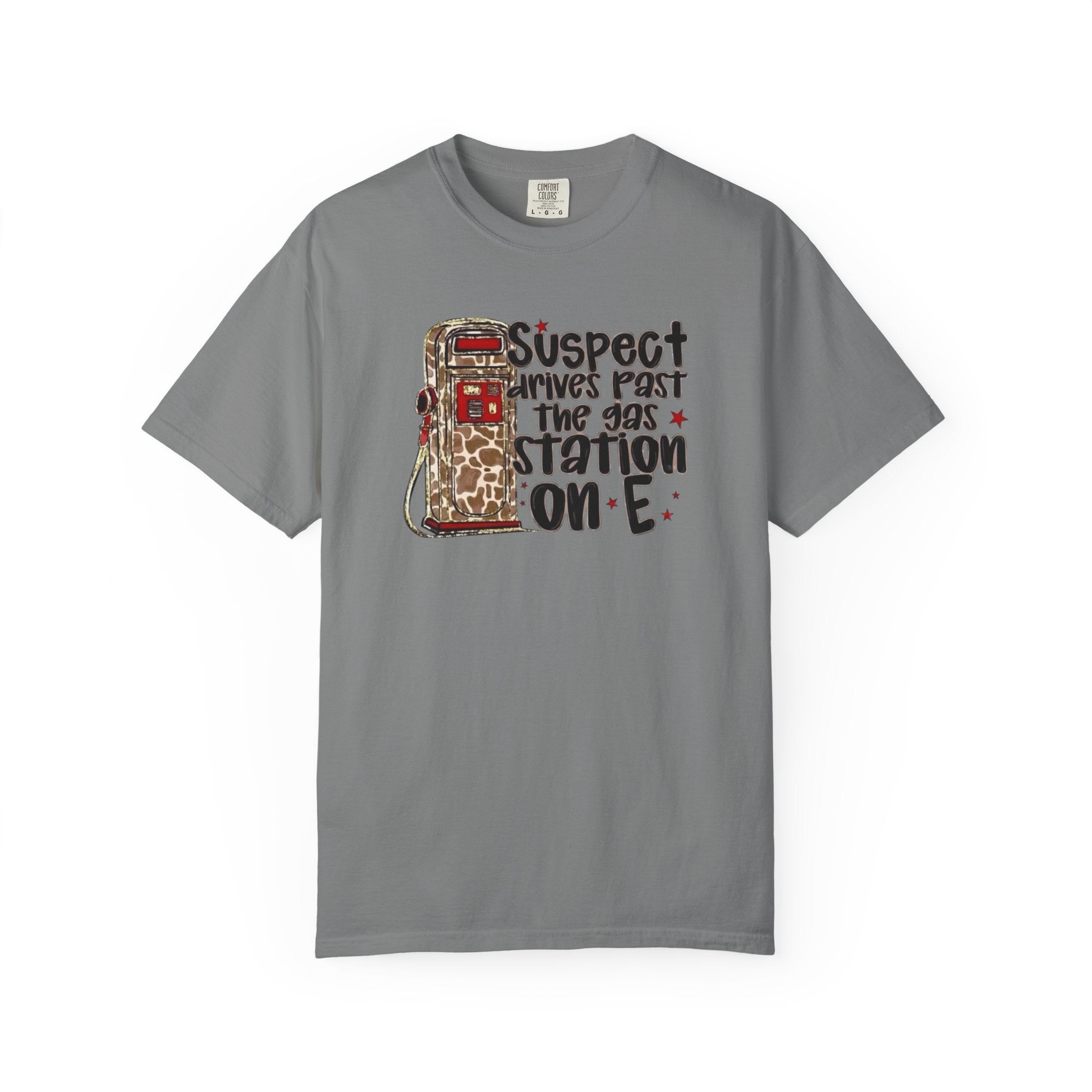 Suspect Drives on E Unisex T-Shirt