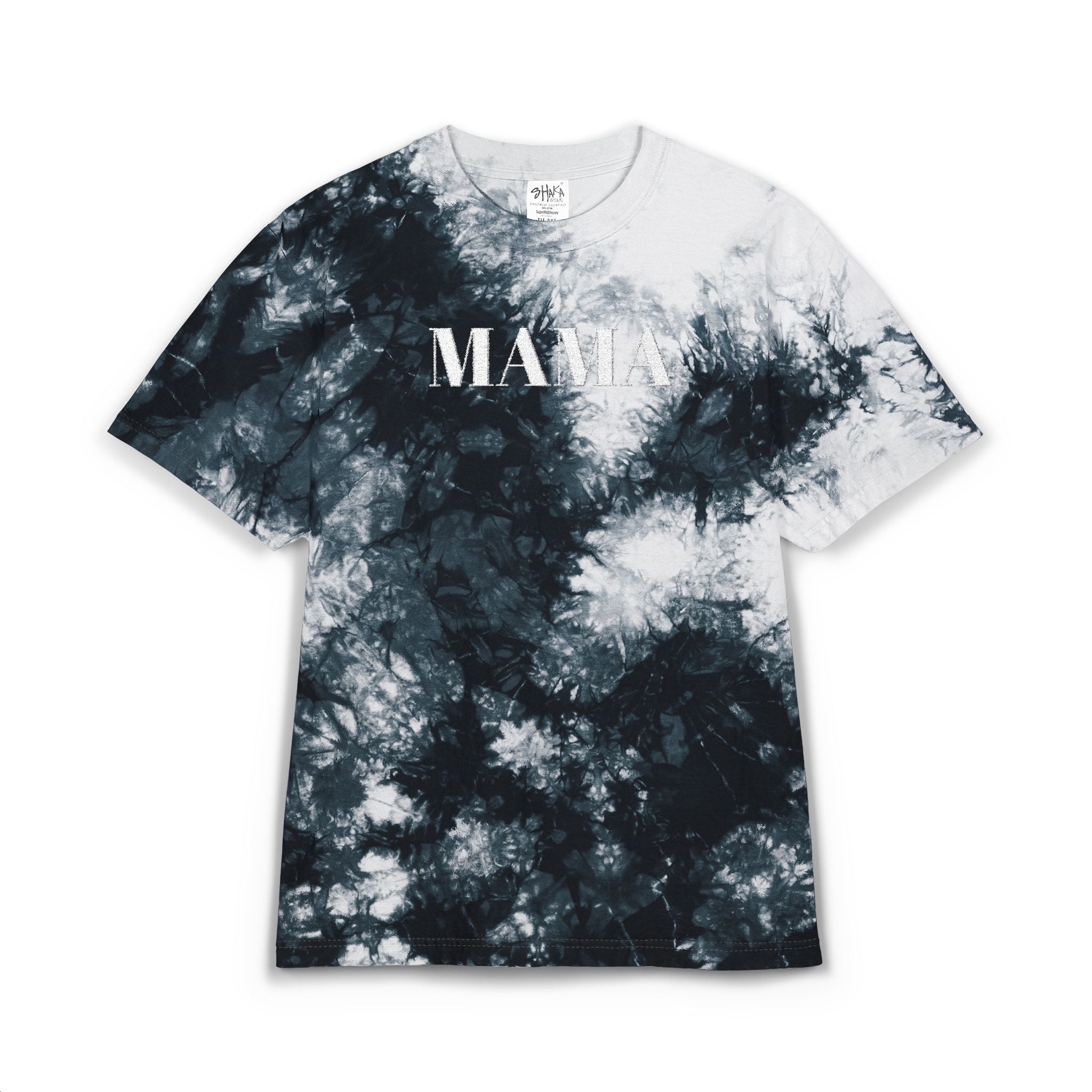 Tie- Dye Mama Embroidered Shirt