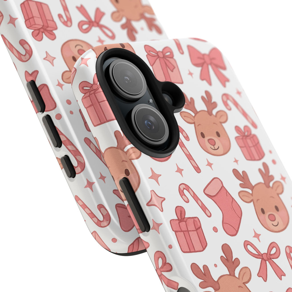 Cute Pink Christmas Phone Case