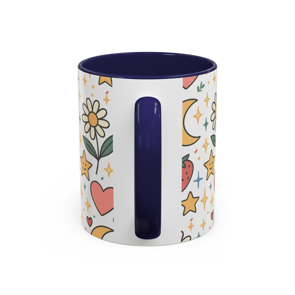 Cute Strawberries/ Flowers Mug