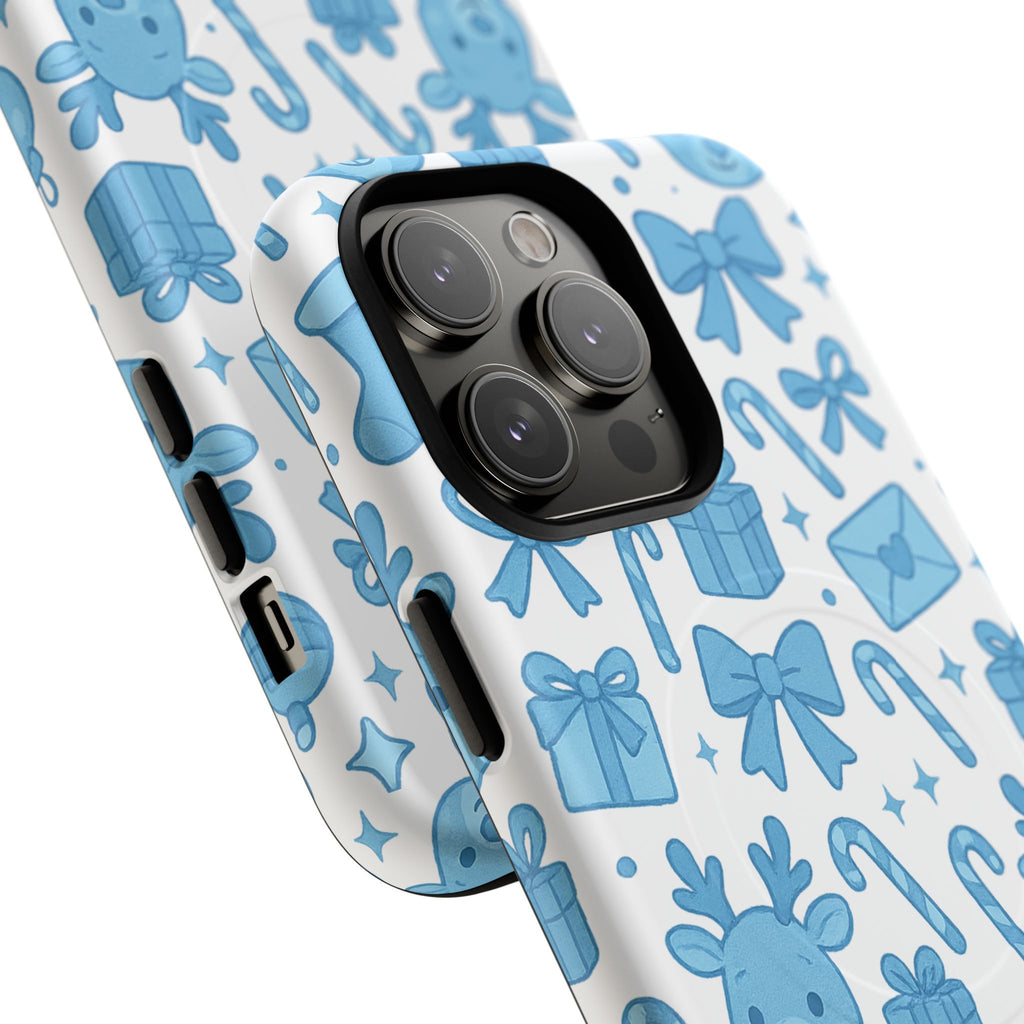 Blue Festive Phone Case - MagSafe