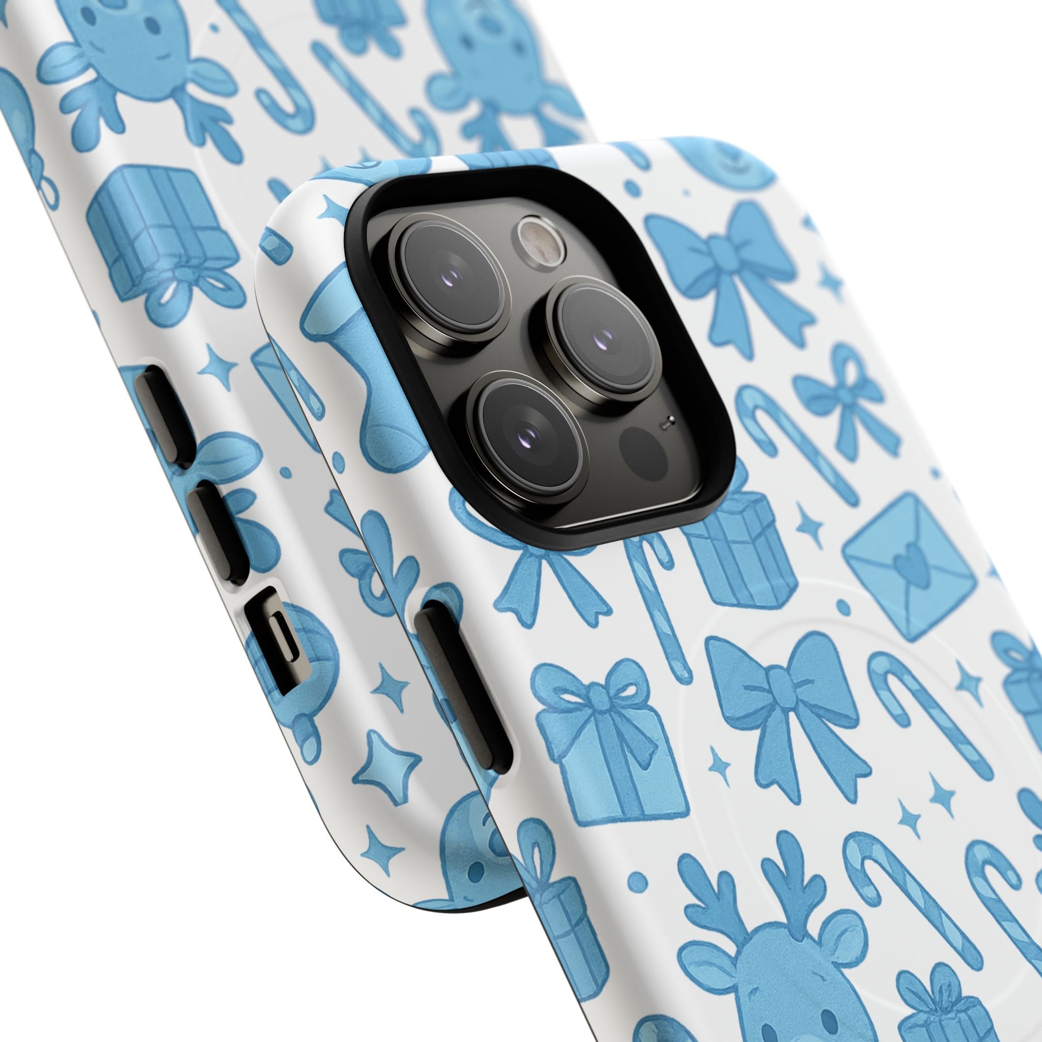 Blue Festive Phone Case - MagSafe