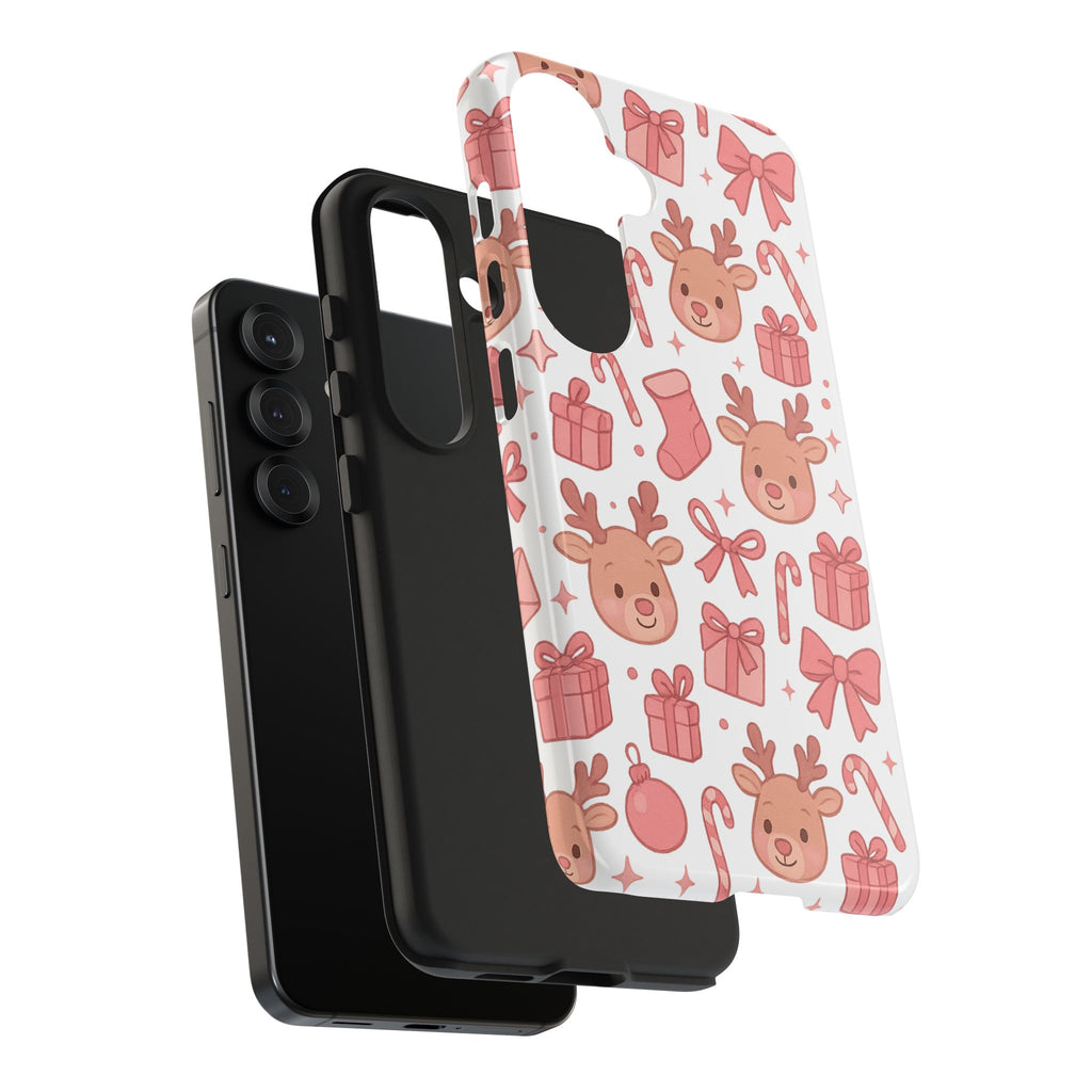 Cute Pink Christmas Phone Case