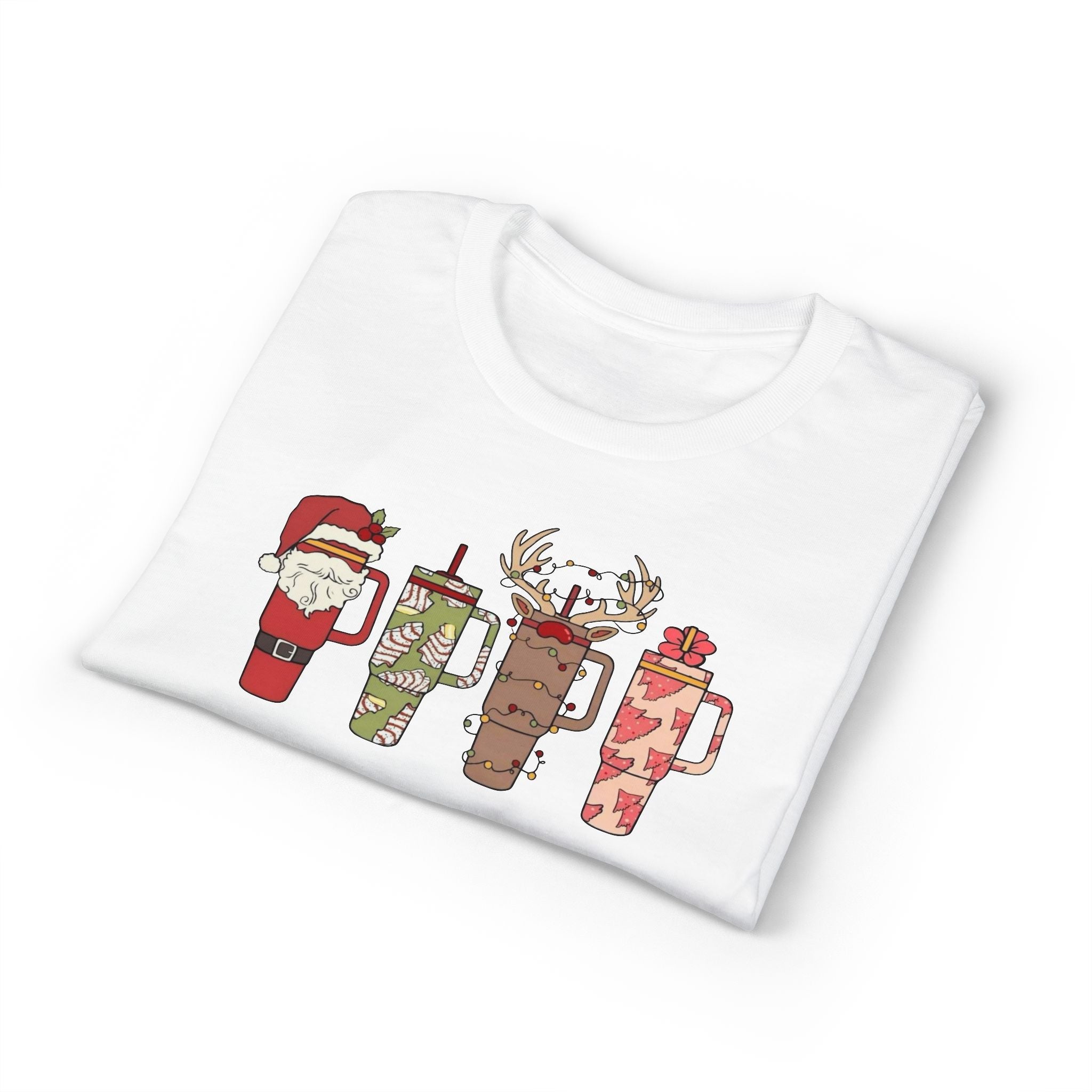 Christmas Cups Gildan unisex T-Shirt